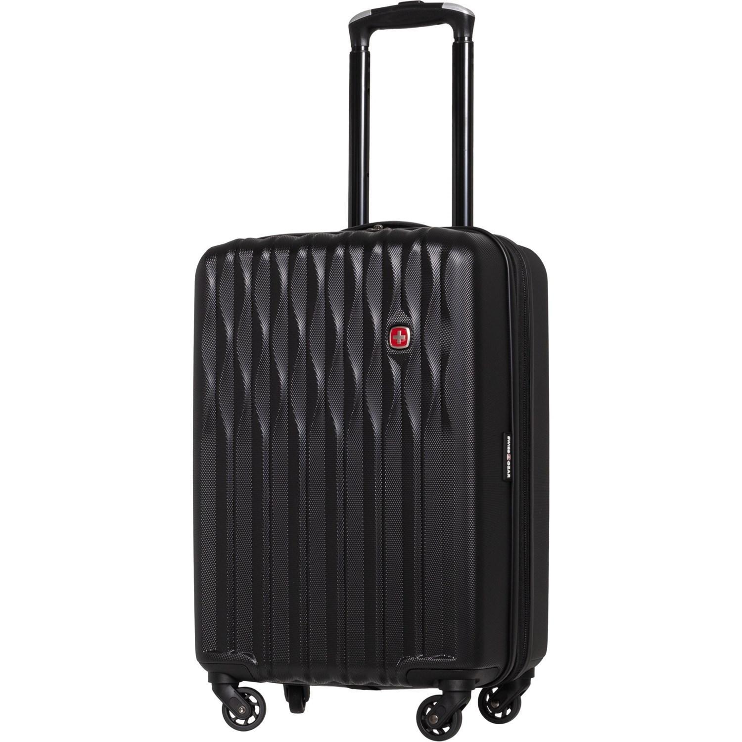 Swiss Gear 19” 8020 Carry-On Spinner Suitcase - Hardside, Expandable, Black Product Image