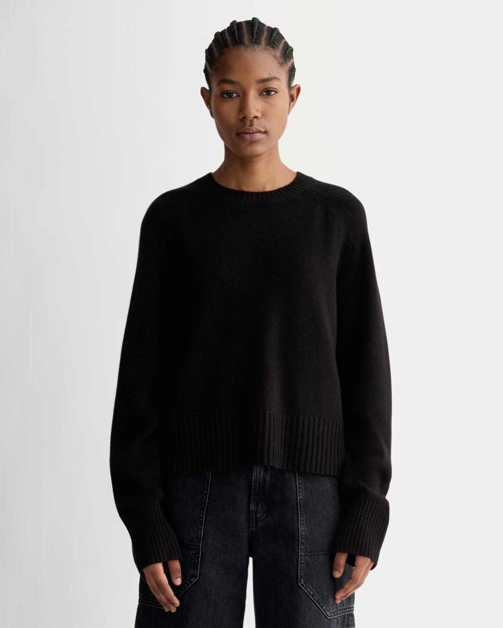 Womens Boxy Crew in Cashmere Sweater by Everlane Product Image