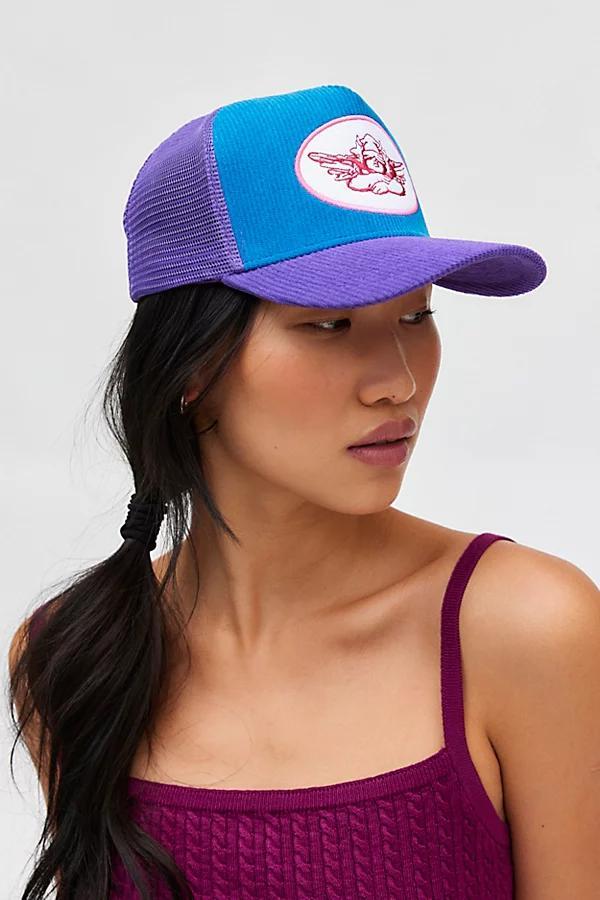 Boys Lie Dont Test Me Trucker Hat Womens at Urban Outfitters Product Image