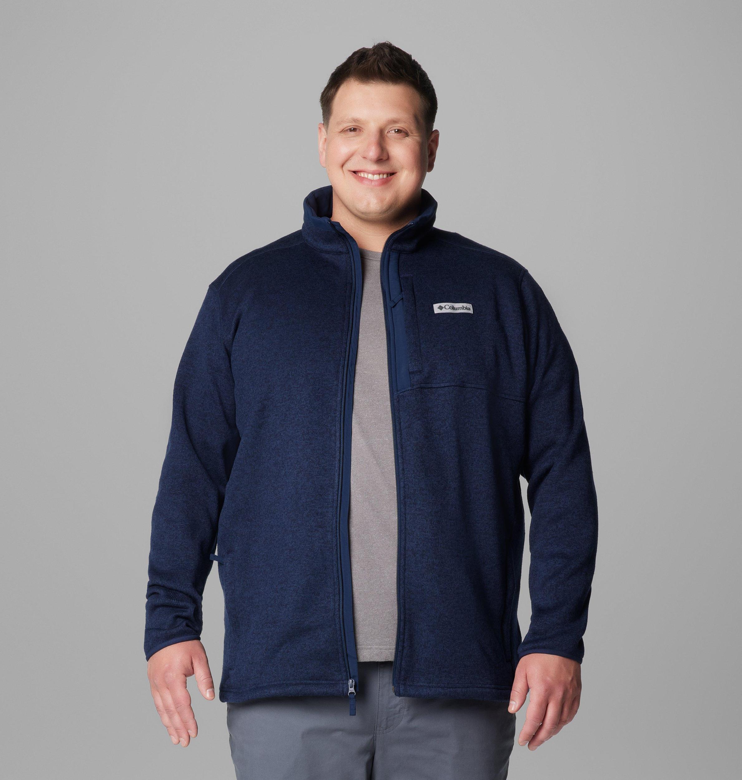 Columbia Mens Sweater Weather Full Zip Jacket - Big- Product Image
