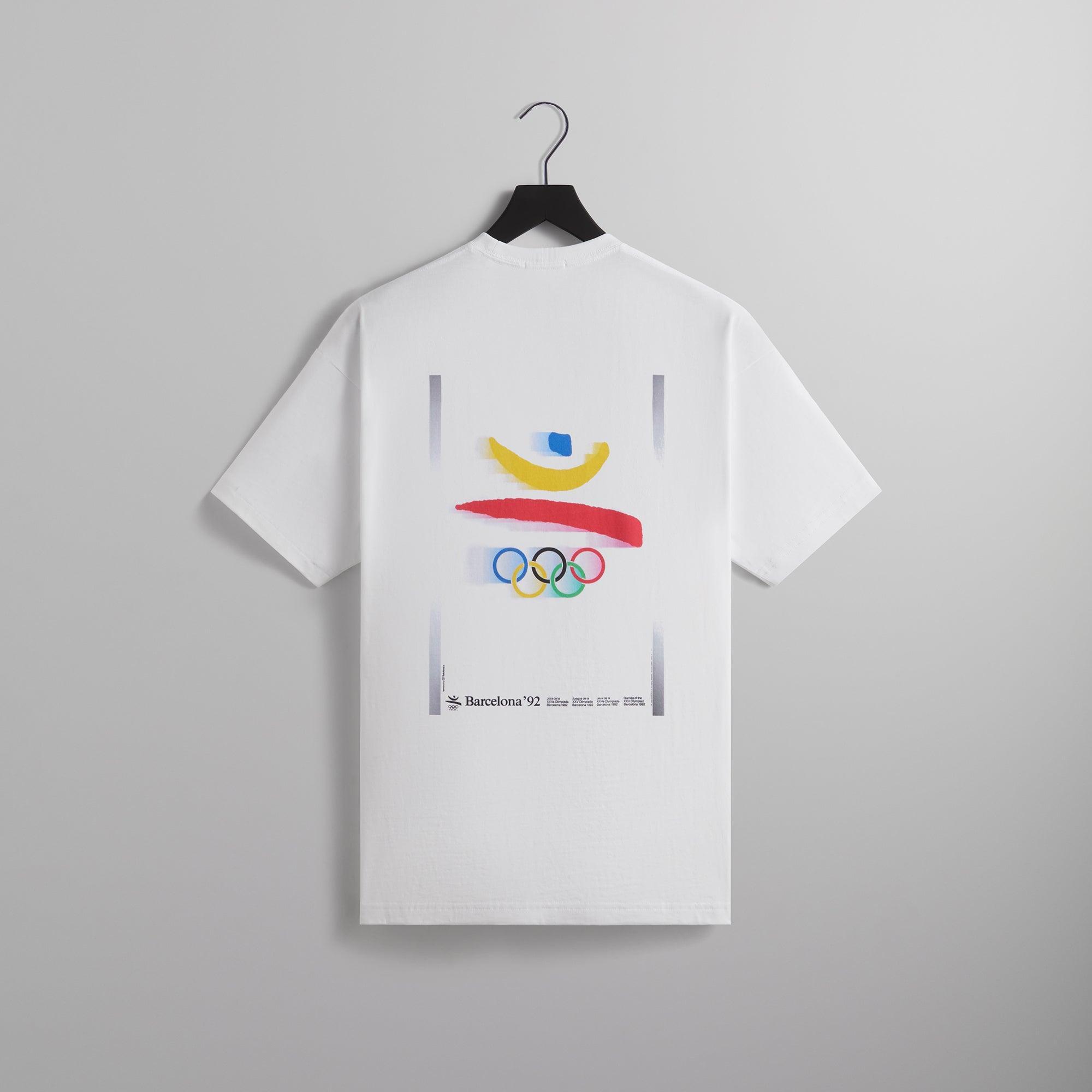 Kith for Olympics Heritage Barcelona 1992 Vintage Tee - White Male Product Image