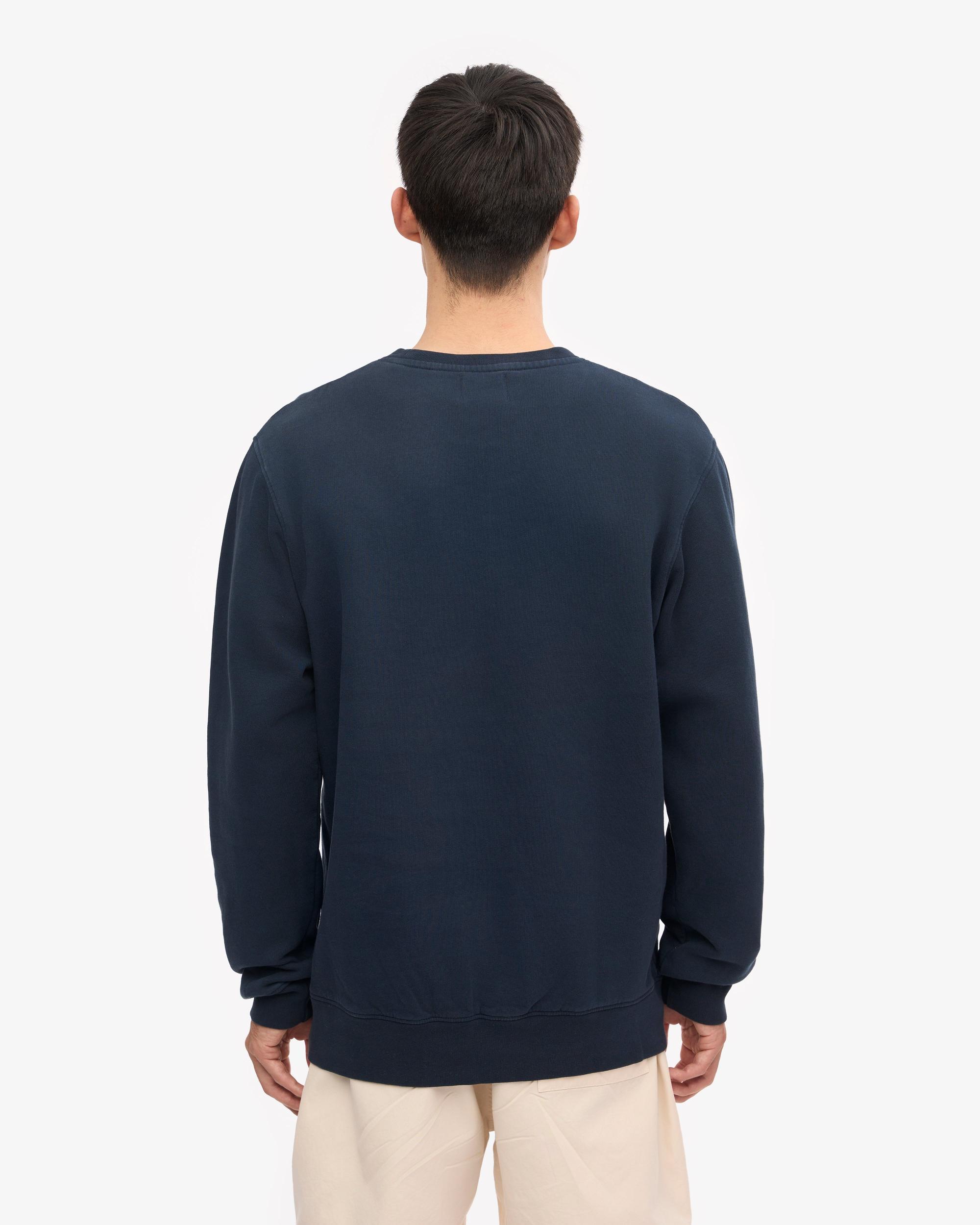 Classic Organic Crew - Navy Blue Product Image