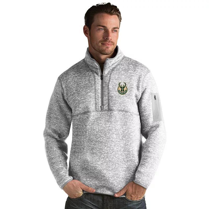 Men's Antigua Minnesota Timberwolves Fortune Pullover, Size: 3XL, Light Gray Grey Product Image