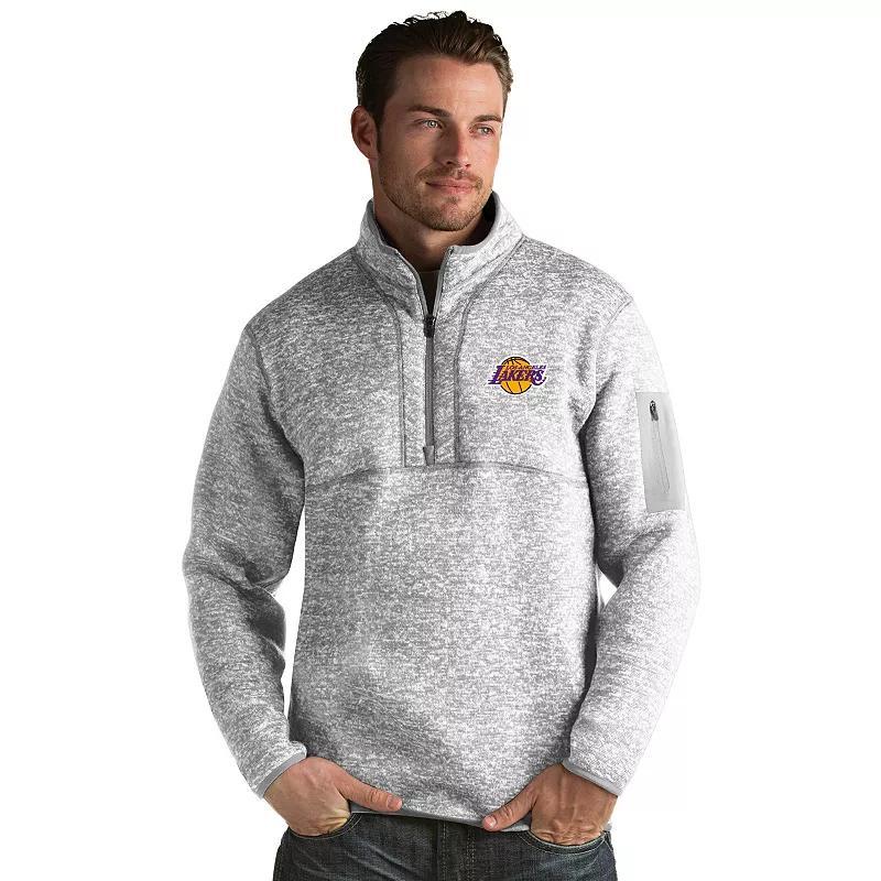 Men's Antigua Oklahoma City Thunder Fortune Pullover, Size: XL, Light Gray Grey Product Image