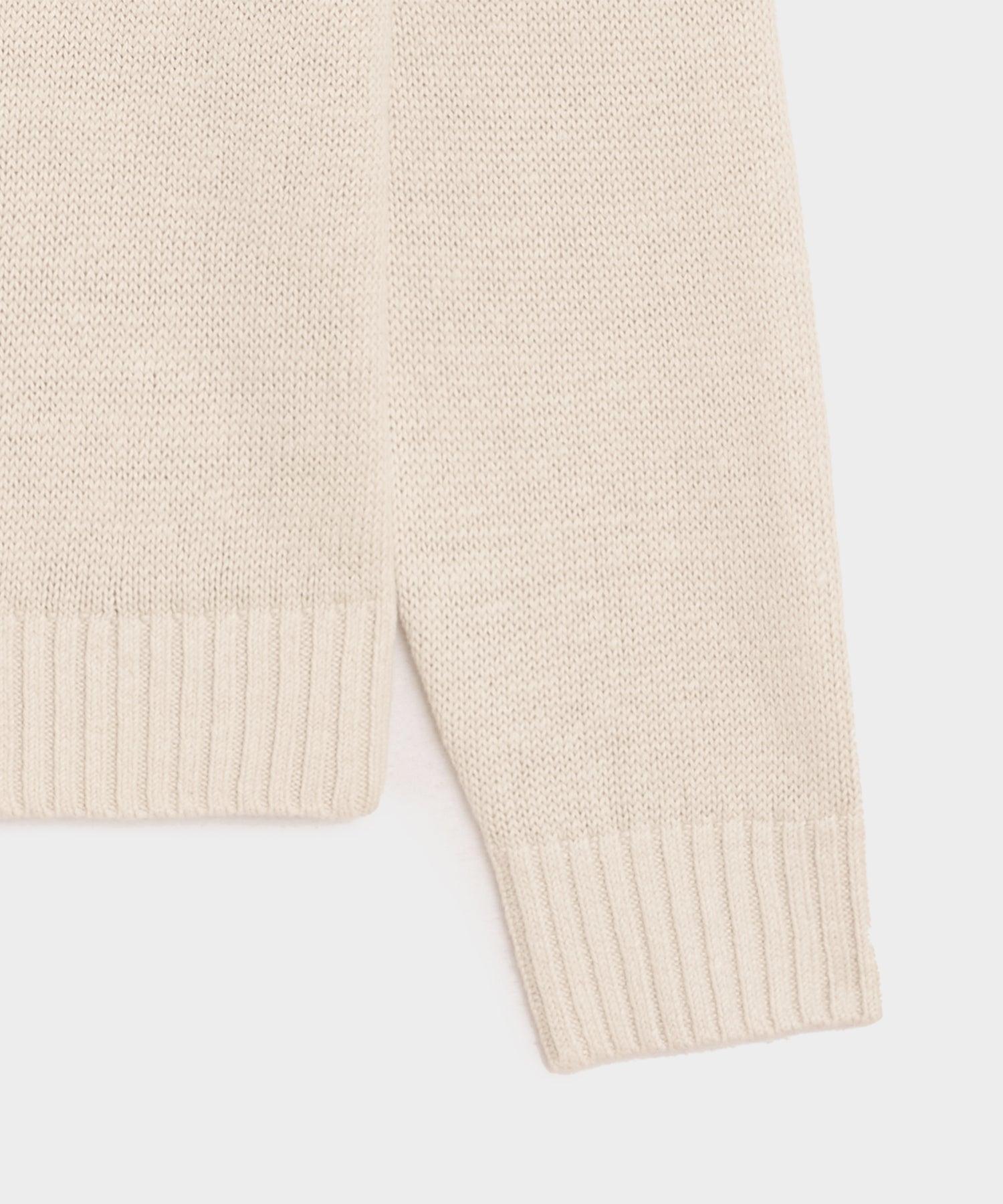 Linen Crewneck Sweater Product Image