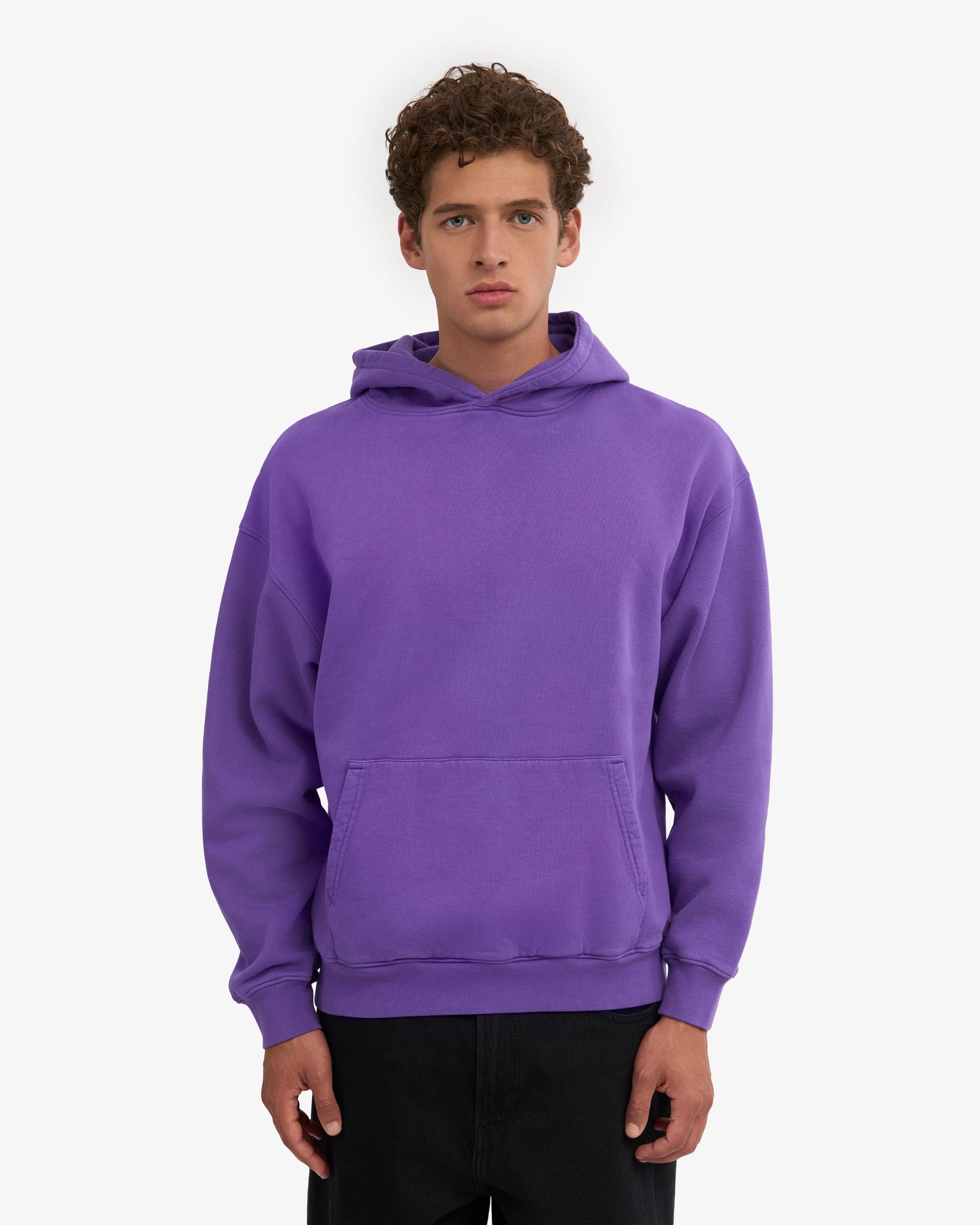 Organic Oversized Hood - Pearly Purple Product Image