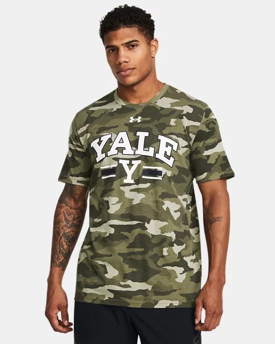 Men's UA Performance Cotton Camo Collegiate Short Sleeve Product Image