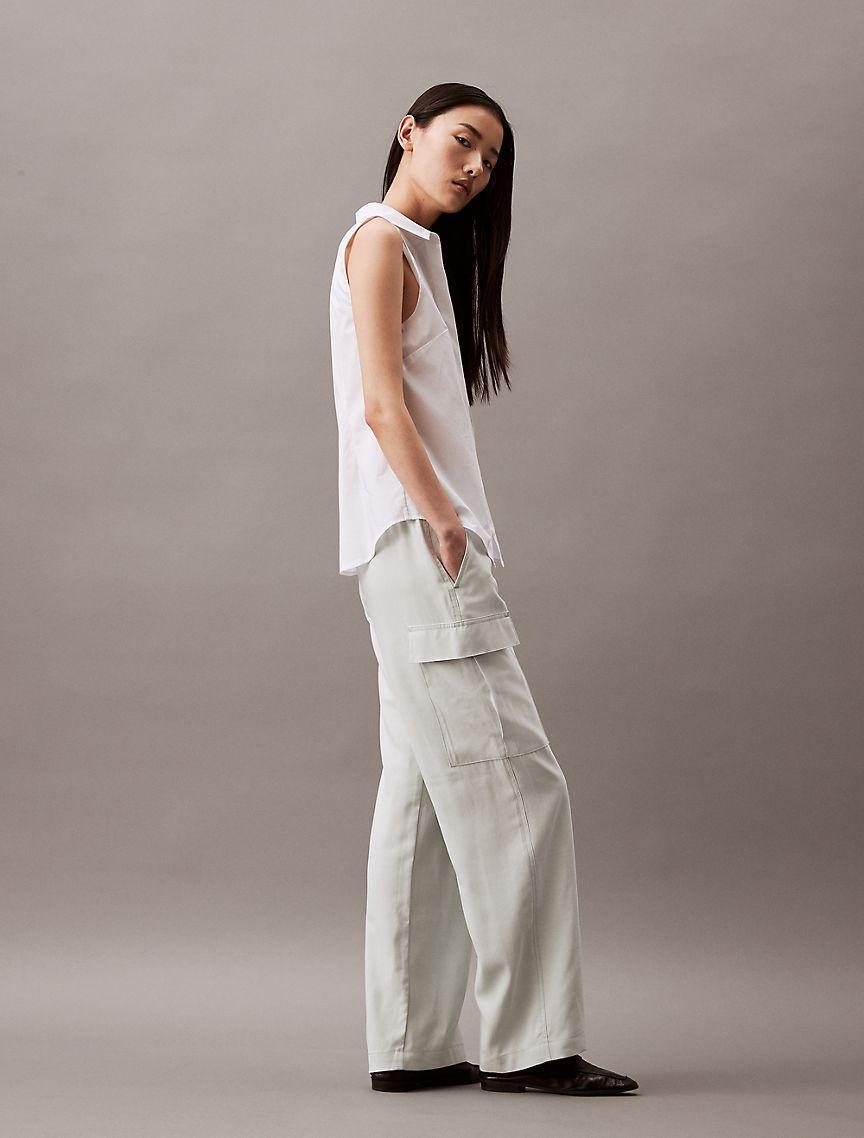 Soft Twill Cargo Pants Product Image