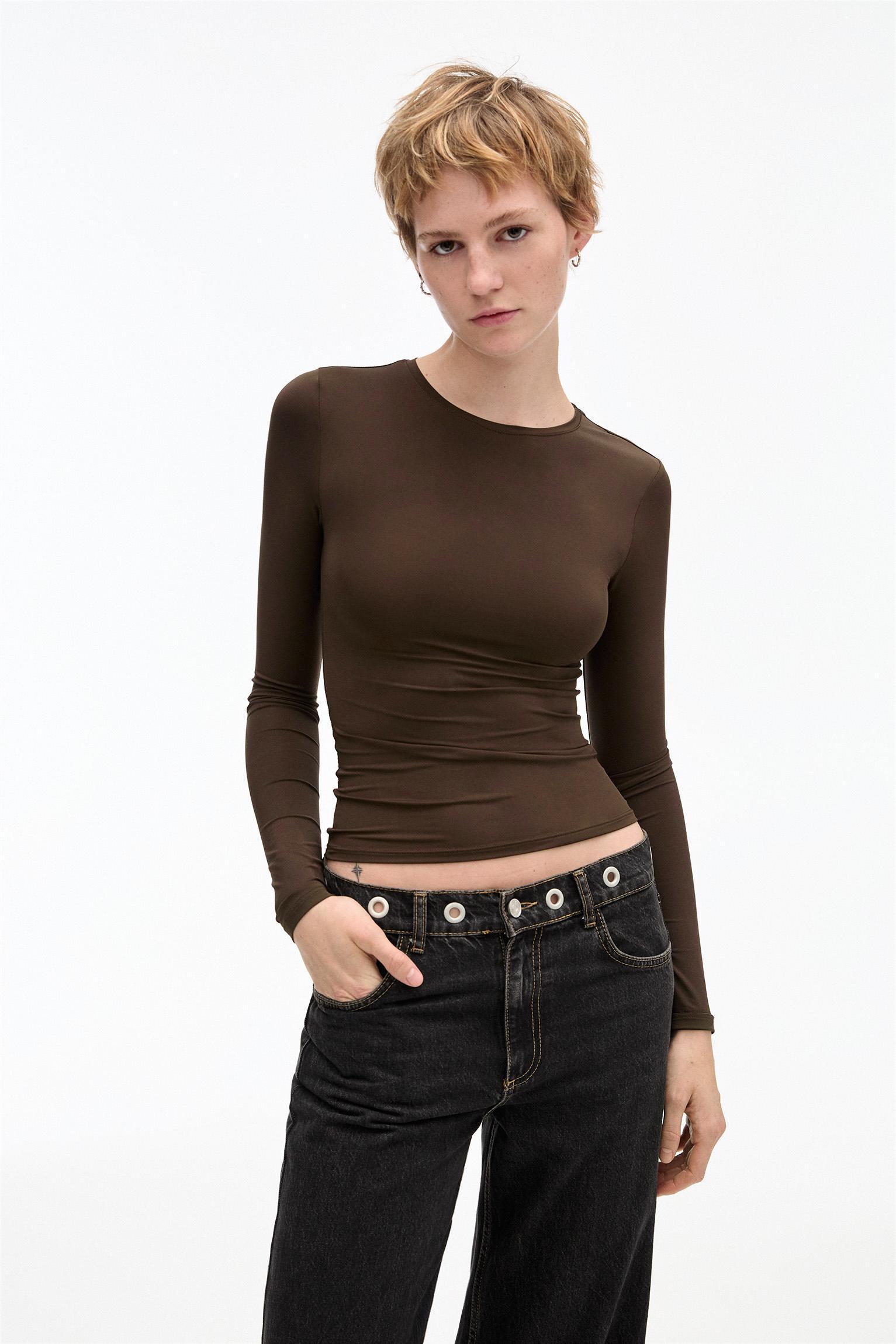 Long sleeve polyamide T-shirt Product Image