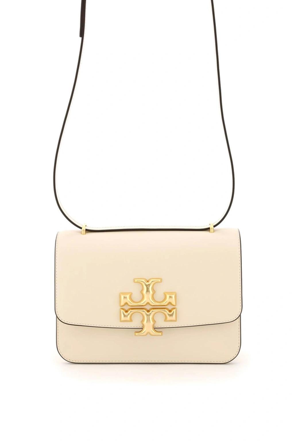 Eleanor Convertible Small Shoulder Bag In Beige Product Image