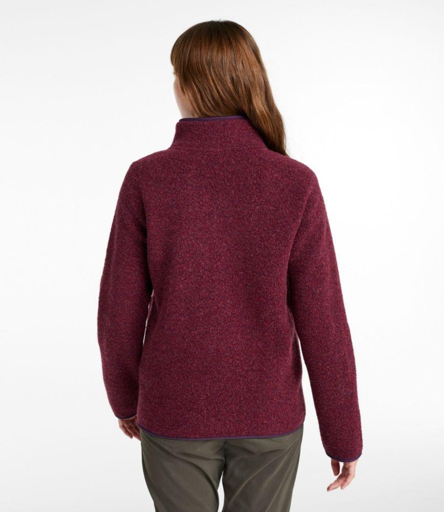 Women's All Season Wool Fleece Full-Zip Jacket Product Image