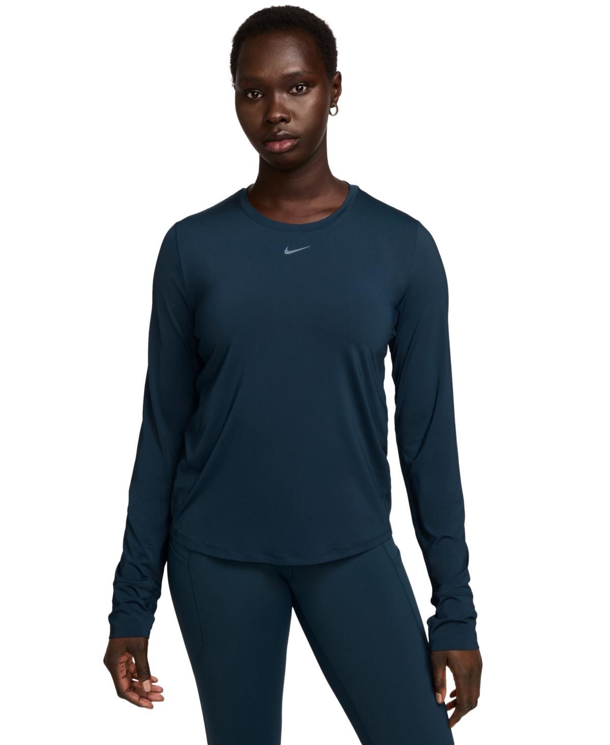 Nike One Classic Women's Dri-FIT Long-Sleeve Top Product Image