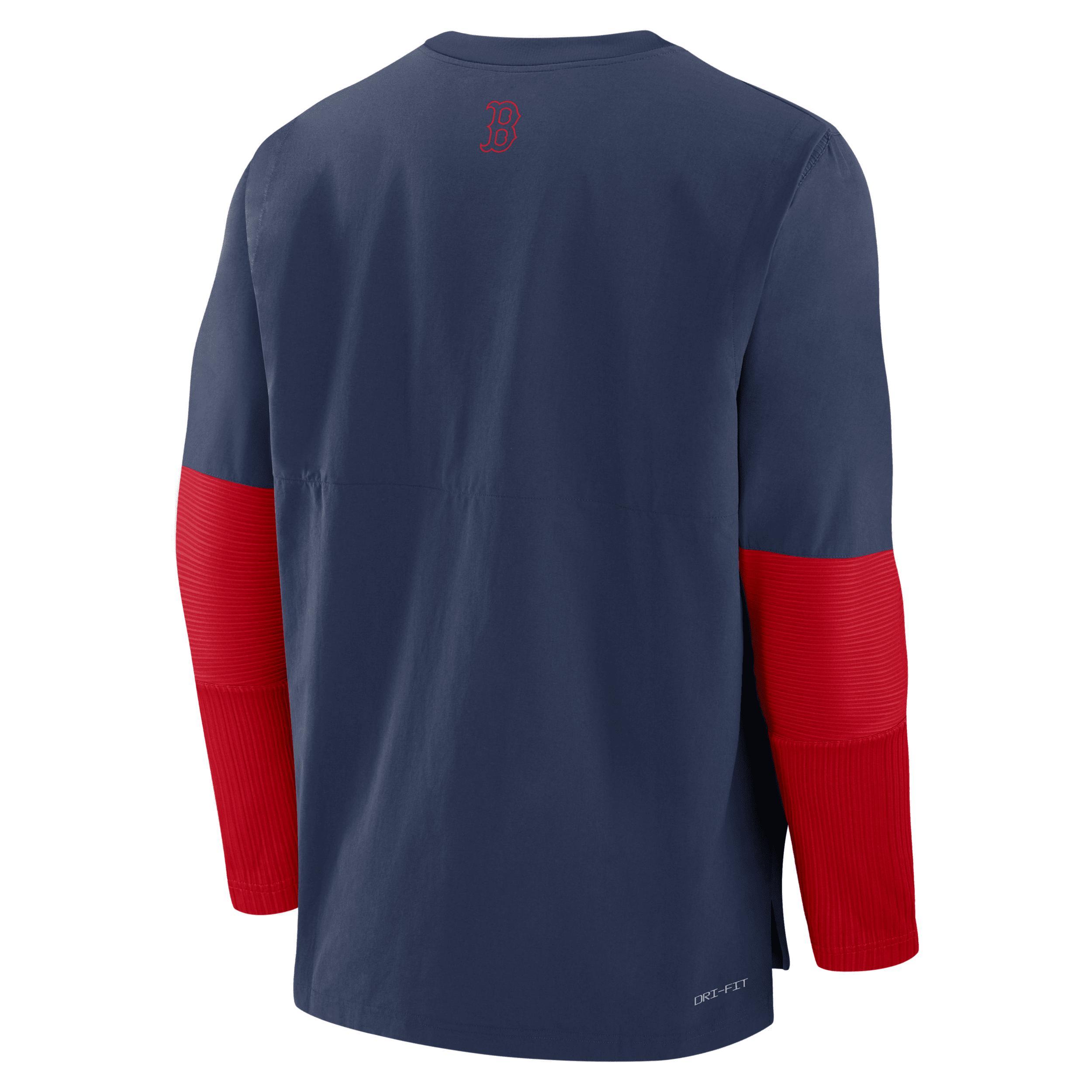 Boston Red Sox Authentic Collection Player Men's Nike Dri-FIT MLB Pullover Sweatshirt Product Image