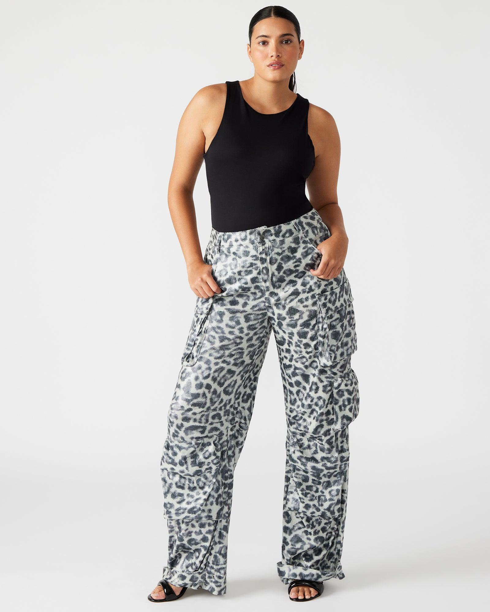 DUO SEQUIN PANT LEOPARD Female Product Image