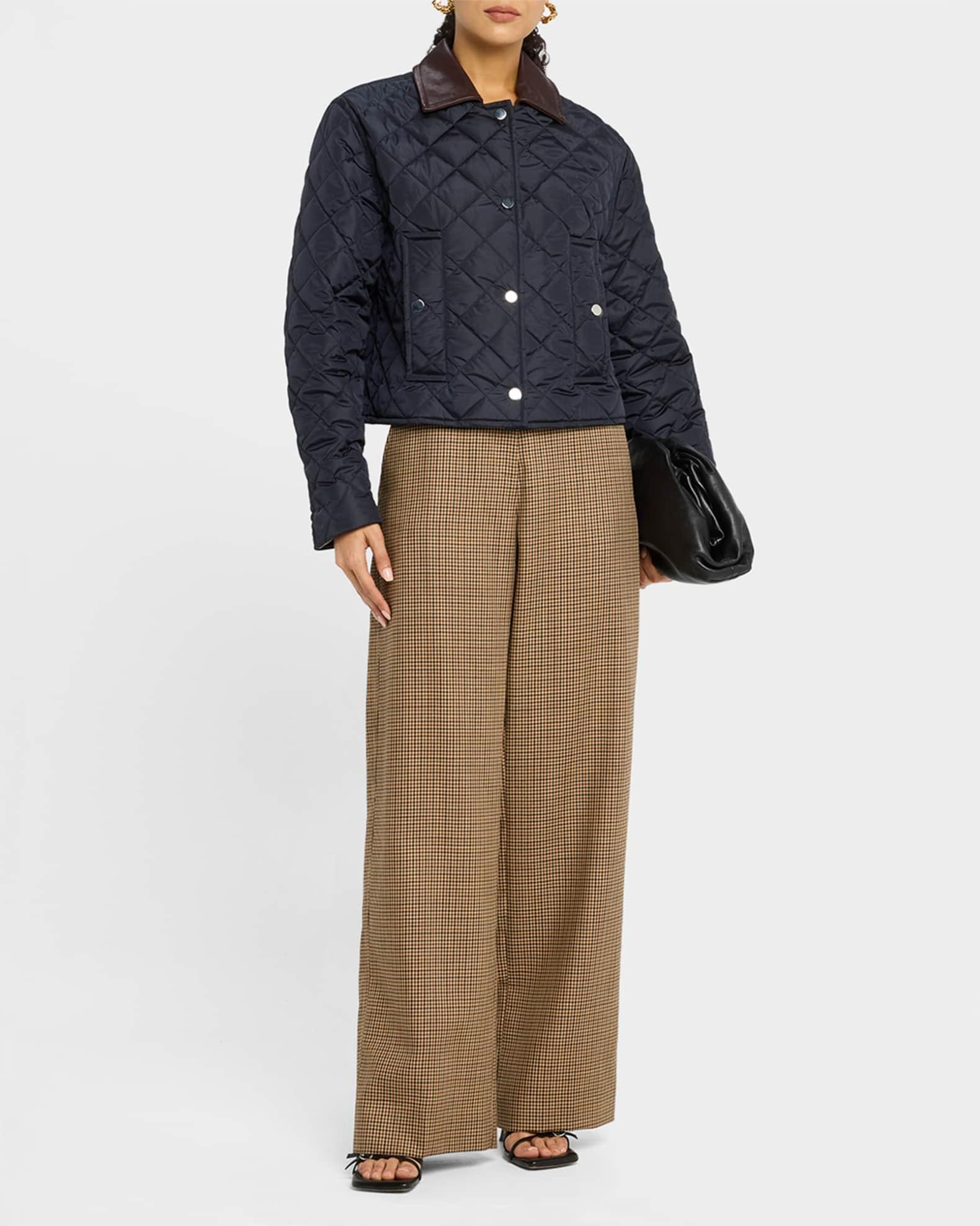 Henri Quilted Contrast Collar Jacket Product Image