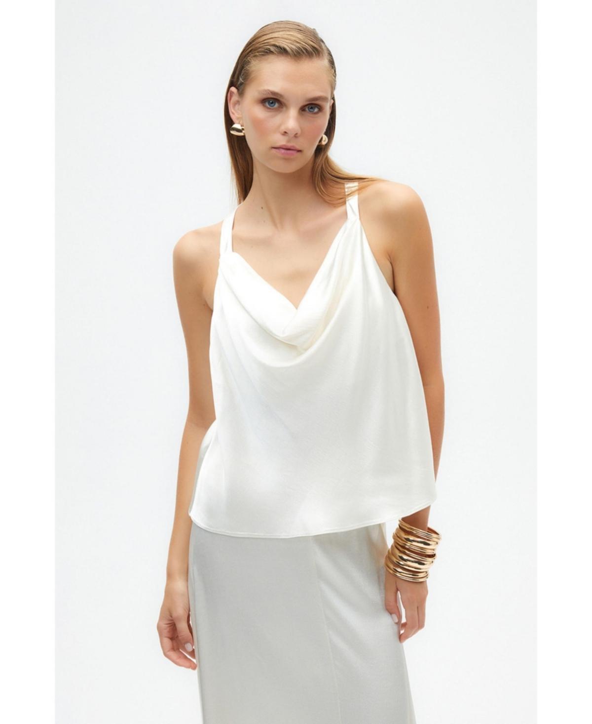 Nocturne Womens Draped Top Product Image