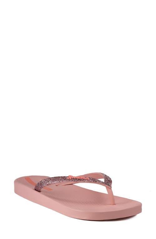 Ipanema Womens Ana Sparkle Flip-flop Sandals Beige Product Image