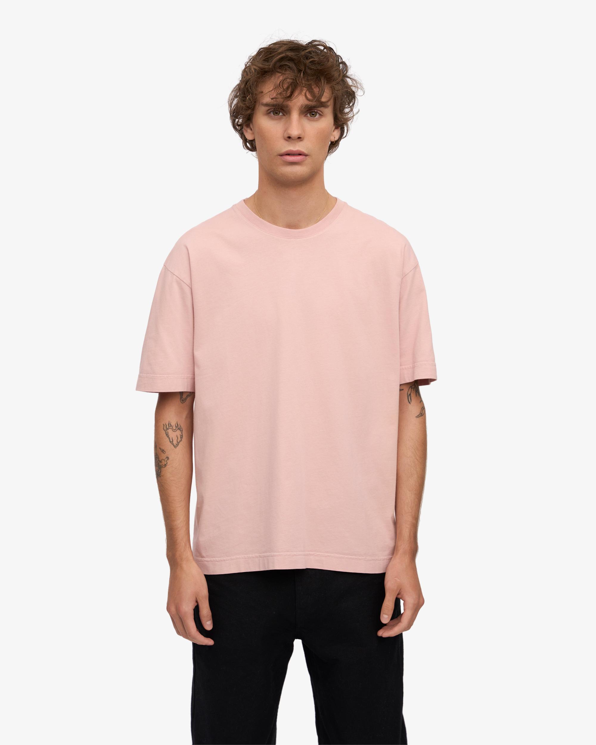 Oversized Organic T-Shirt - Soft Lavender Product Image
