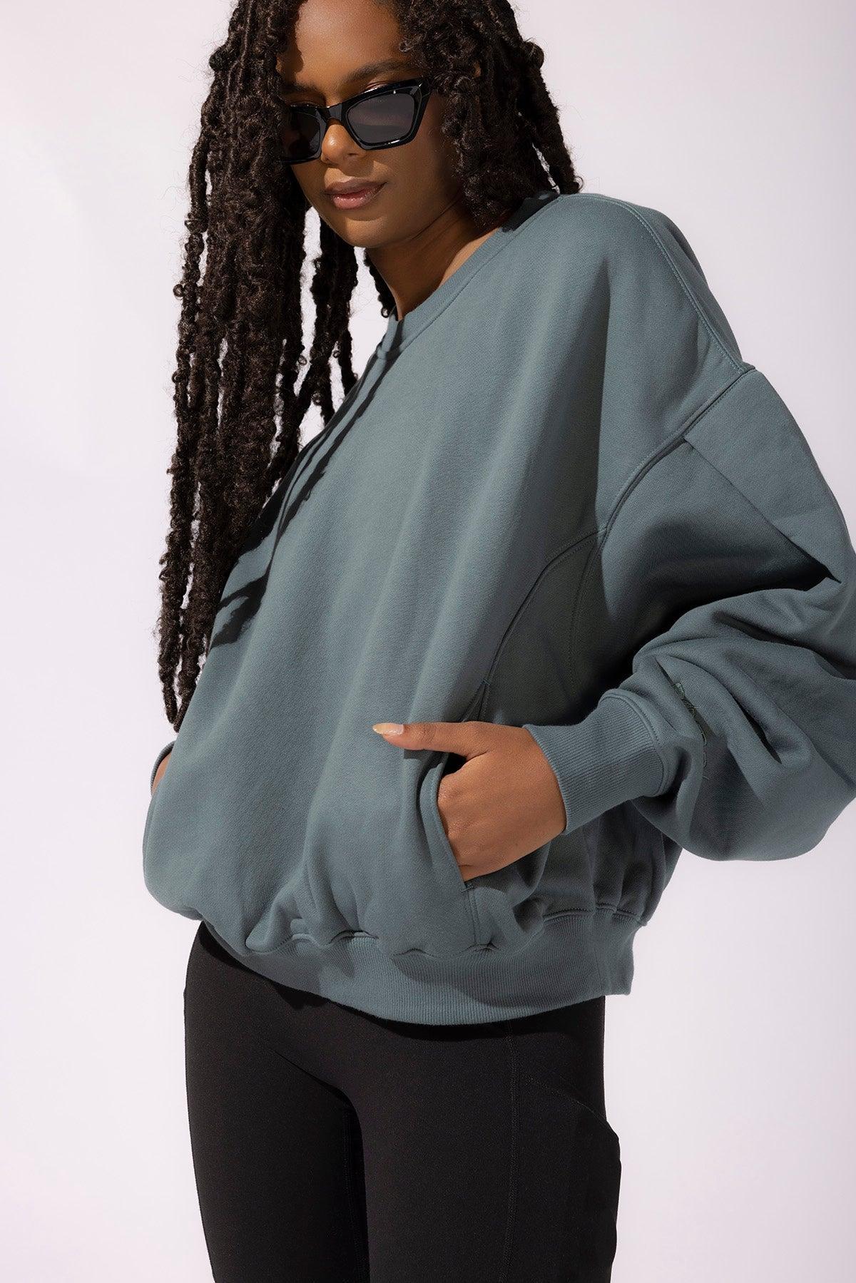 Brunch Sweater - Teal Product Image