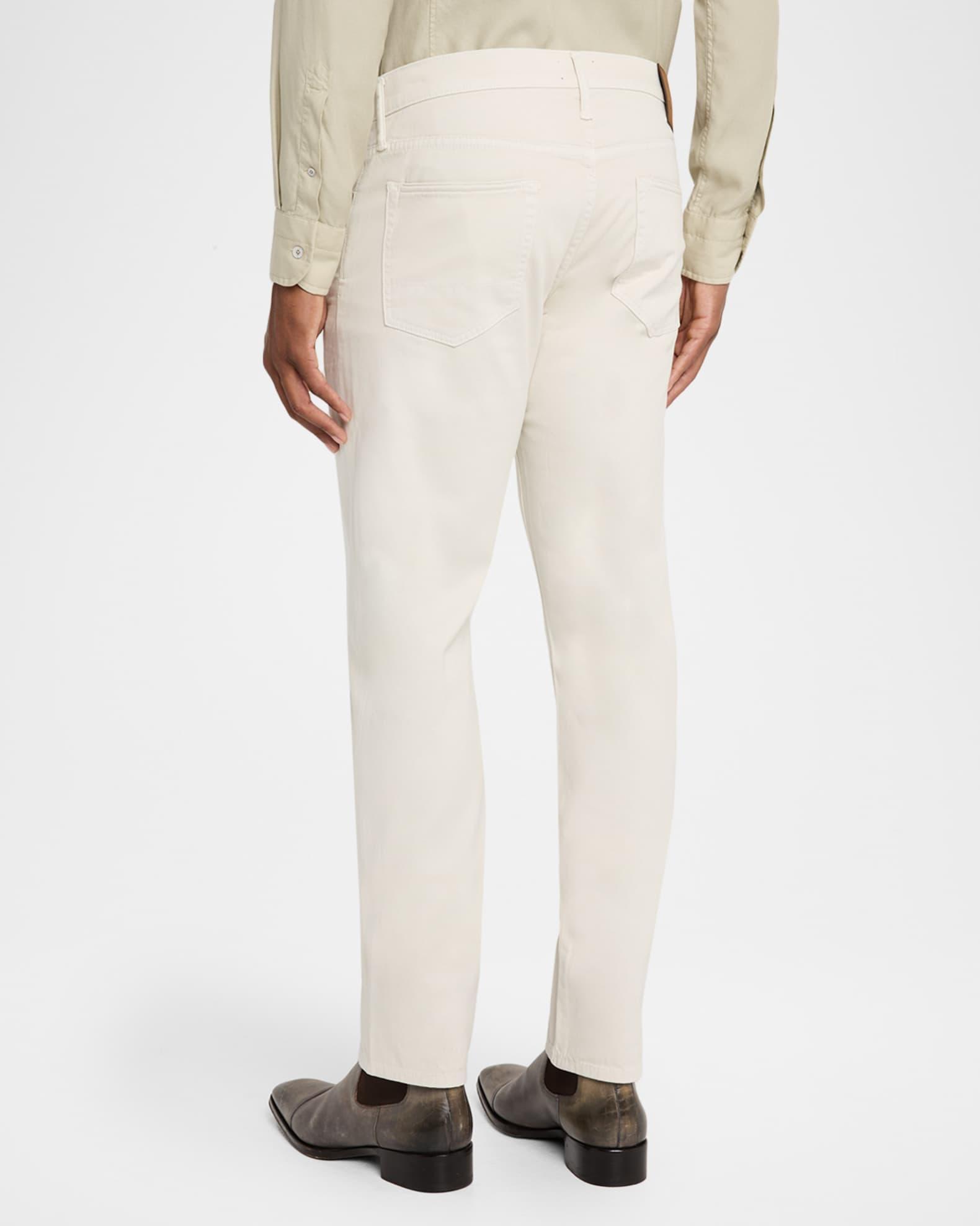 Men's Stretch-Twill Straight-Fit Pants Product Image