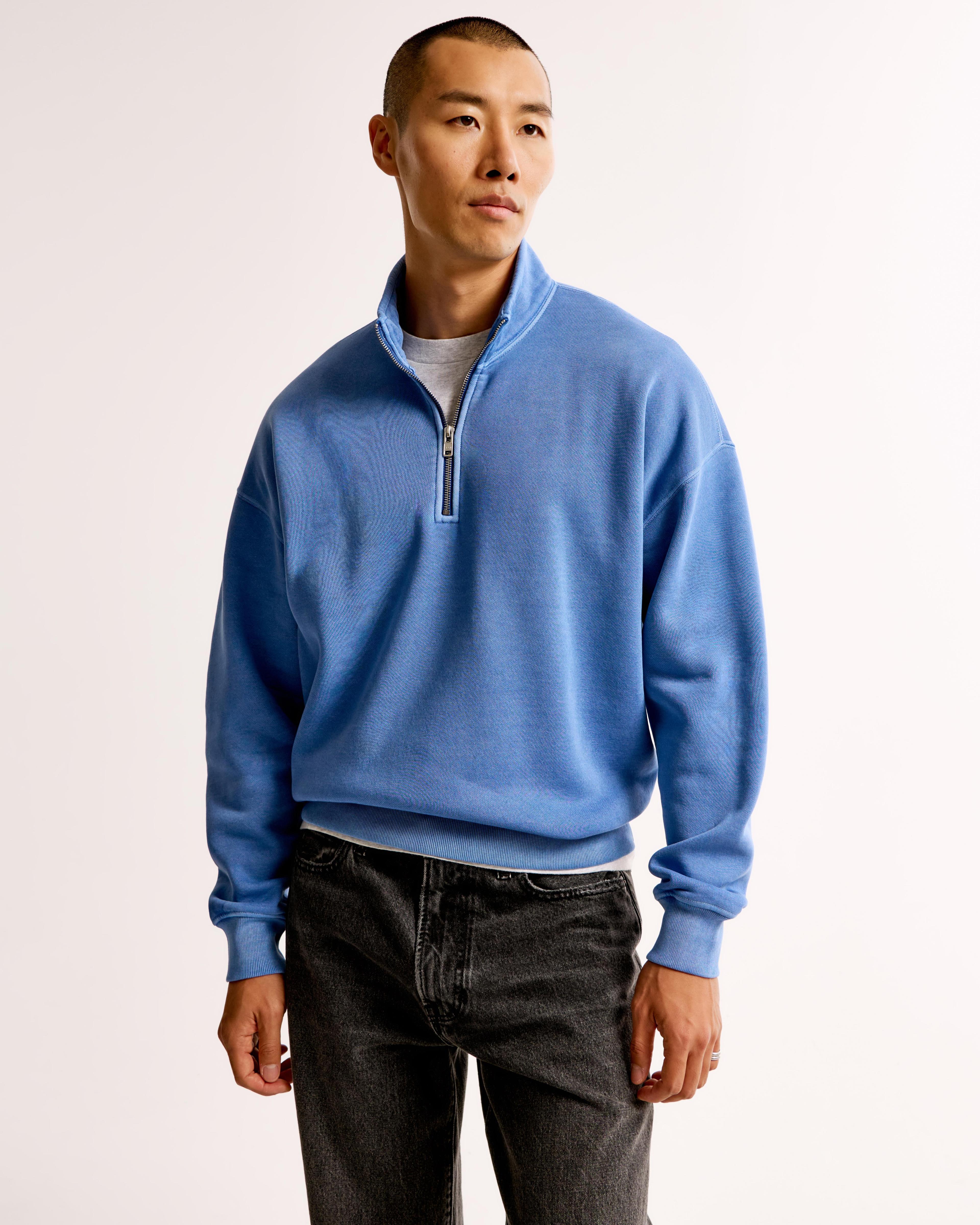 Essential Half-Zip Sweatshirt Product Image