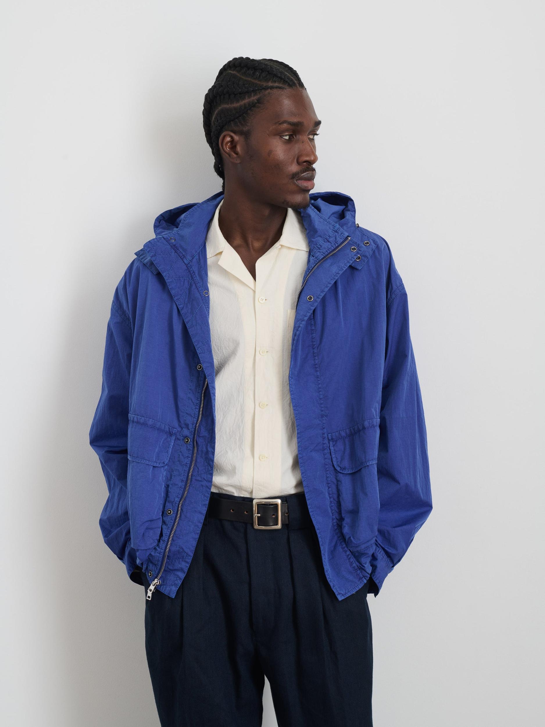 David Windbreaker In Garment Dyed Nylon Product Image