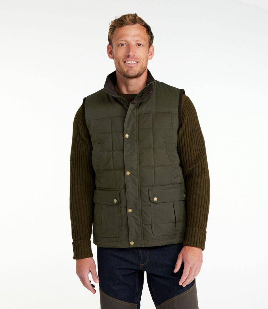 
                            Men's L.L.Bean Upcountry Waxed Cotton Down Vest
                         Product Image