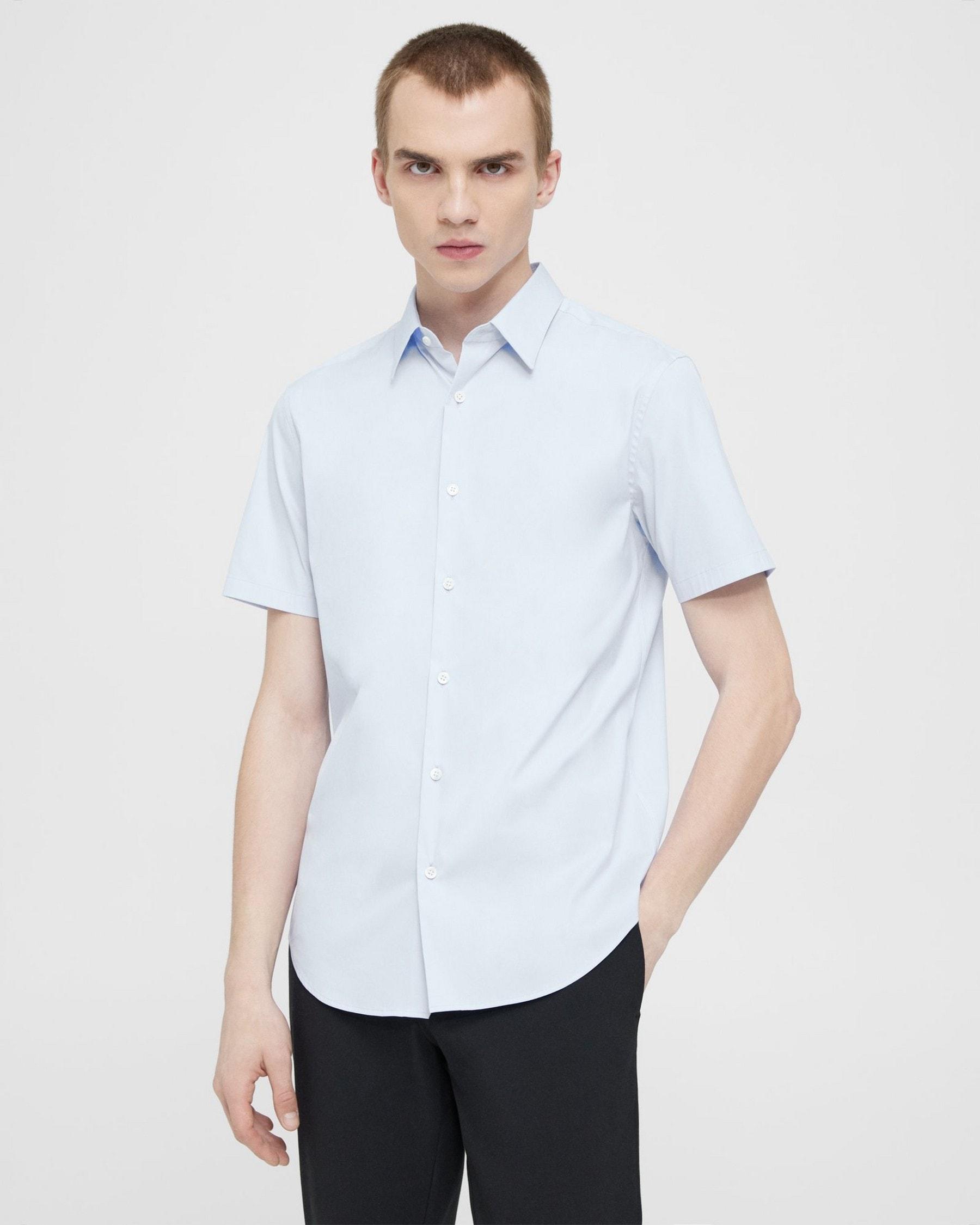 Sylvain Short-Sleeve Shirt in Good Cotton Product Image