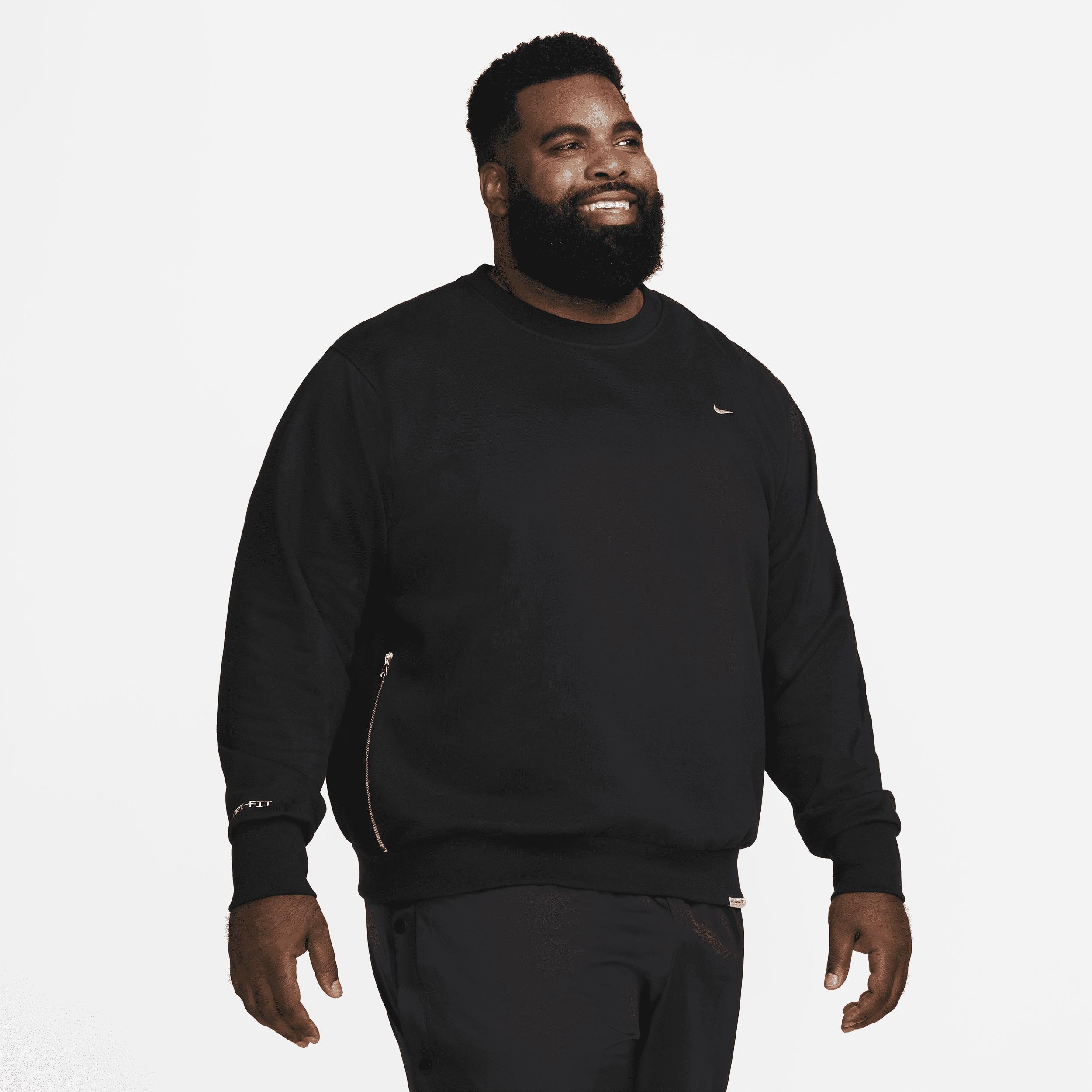 Mens Nike Dri-FIT Standard Issue Crewneck Sweatshirt Product Image