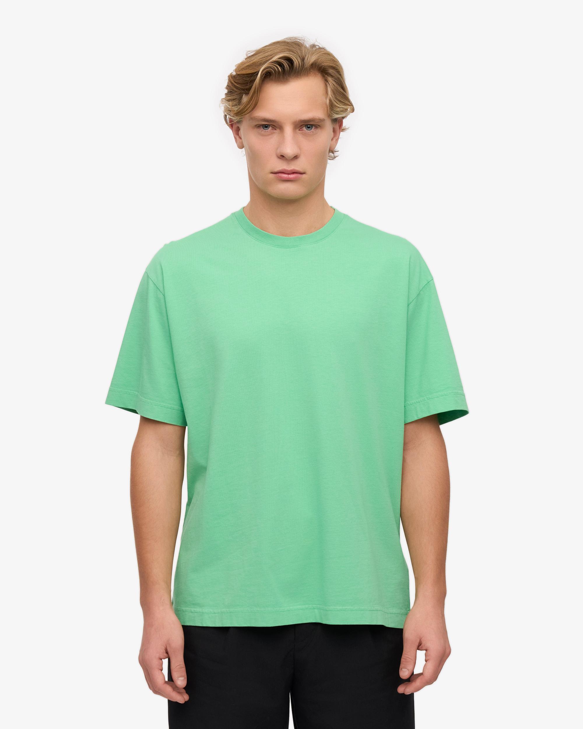 Oversized Organic T-Shirt - Soft Lavender Product Image