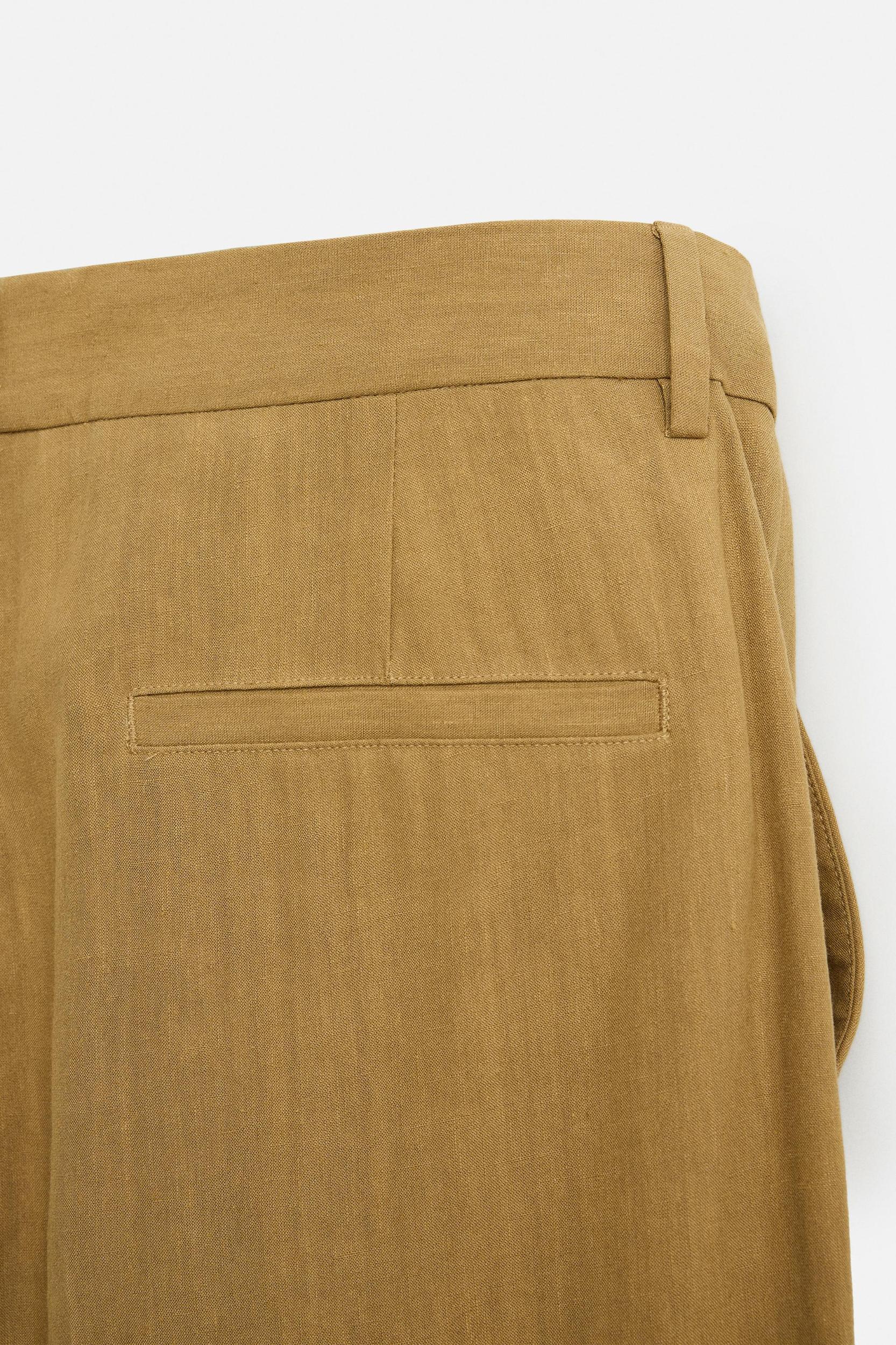 LIMITED EDITION LINEN-LYOCELL SUIT PANTS Product Image
