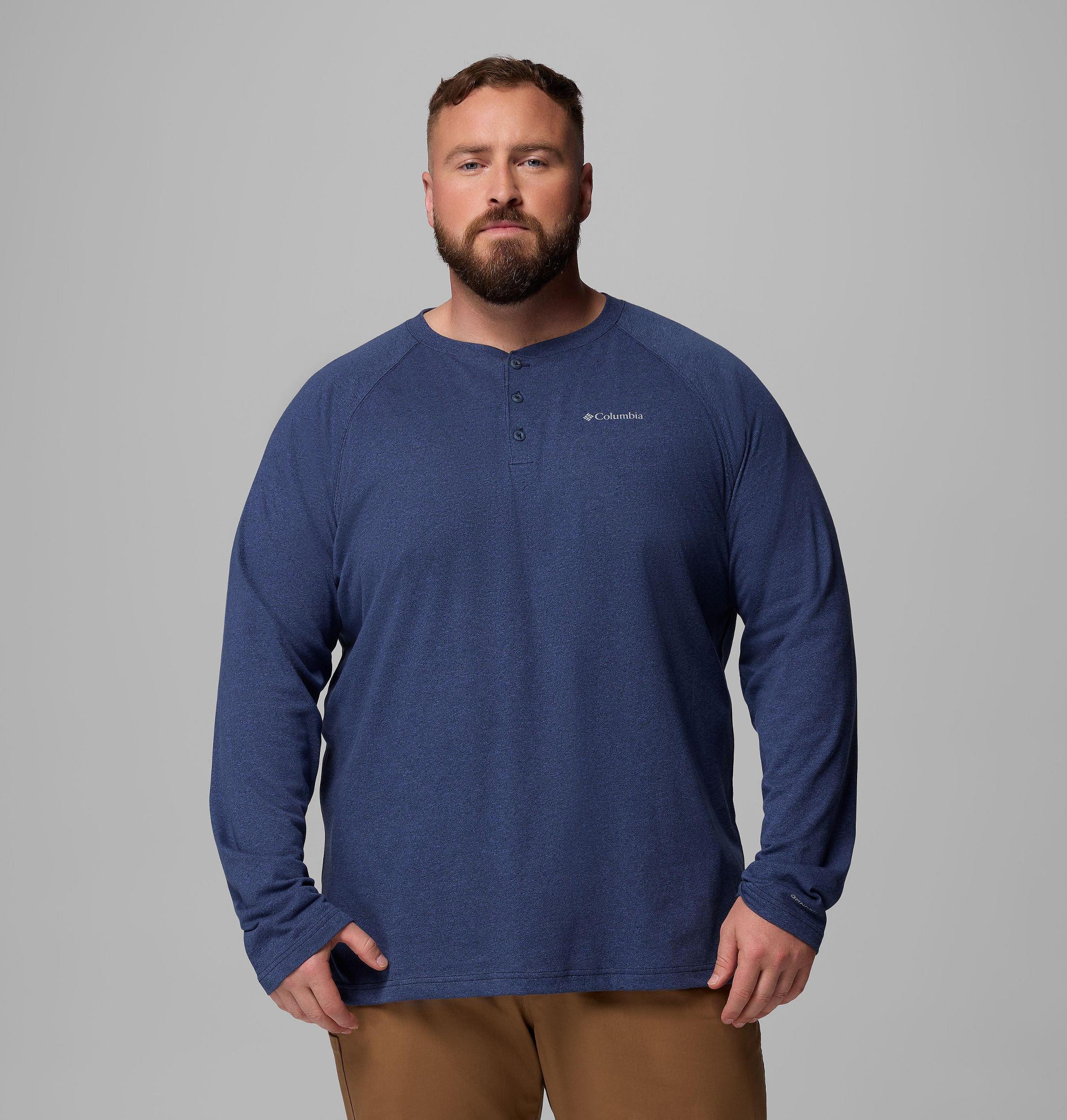 Columbia Mens Thistletown Hills Raglan Henley - Big- Product Image