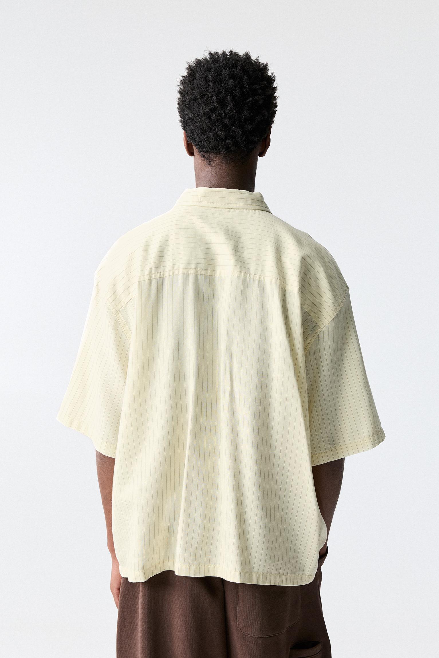 Striped short sleeve shirt Product Image