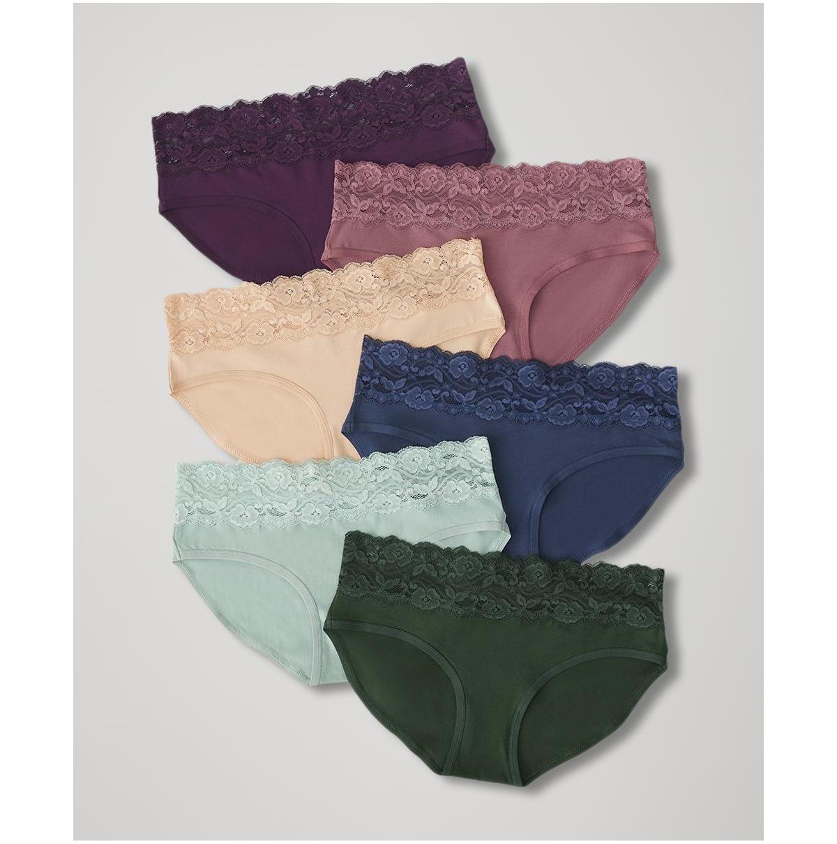 Womens Lace Waist Brief 3-Pack 3XL Product Image