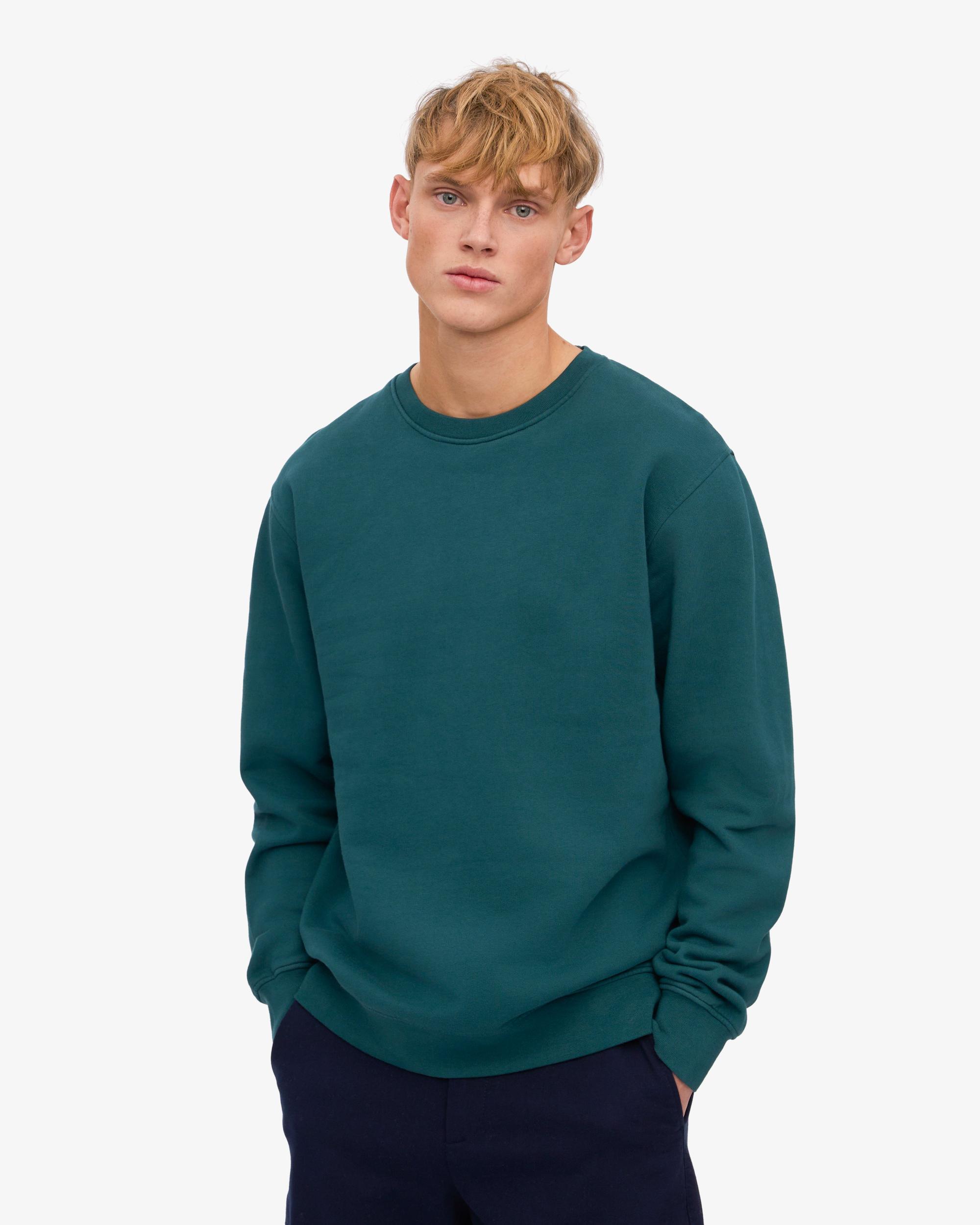 Classic Organic Crew - Ocean Green Product Image