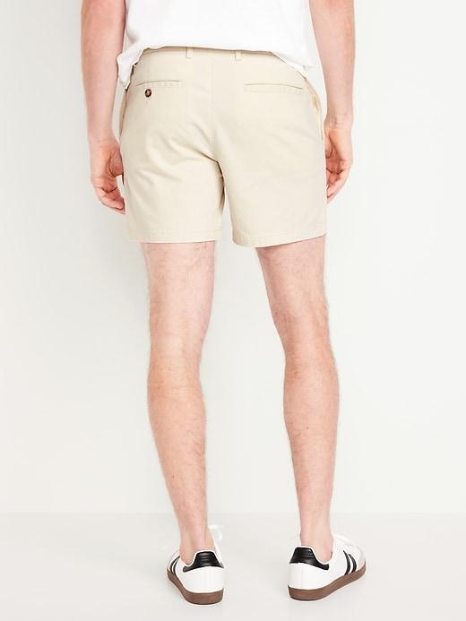 Slim Built-In Flex Rotation Chino Shorts -- 5-inch inseam Product Image