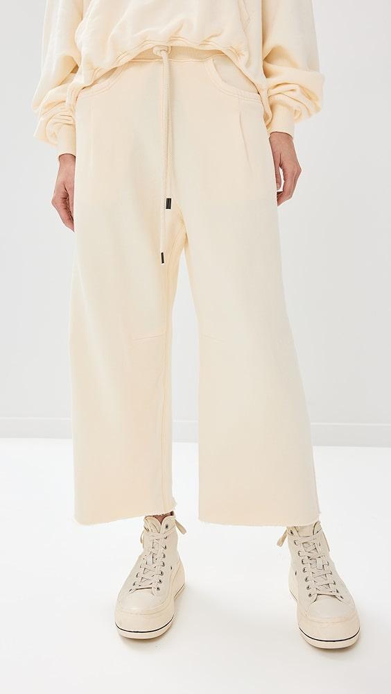 R13 Cropped Pleated Sweatpants | Shopbop Product Image