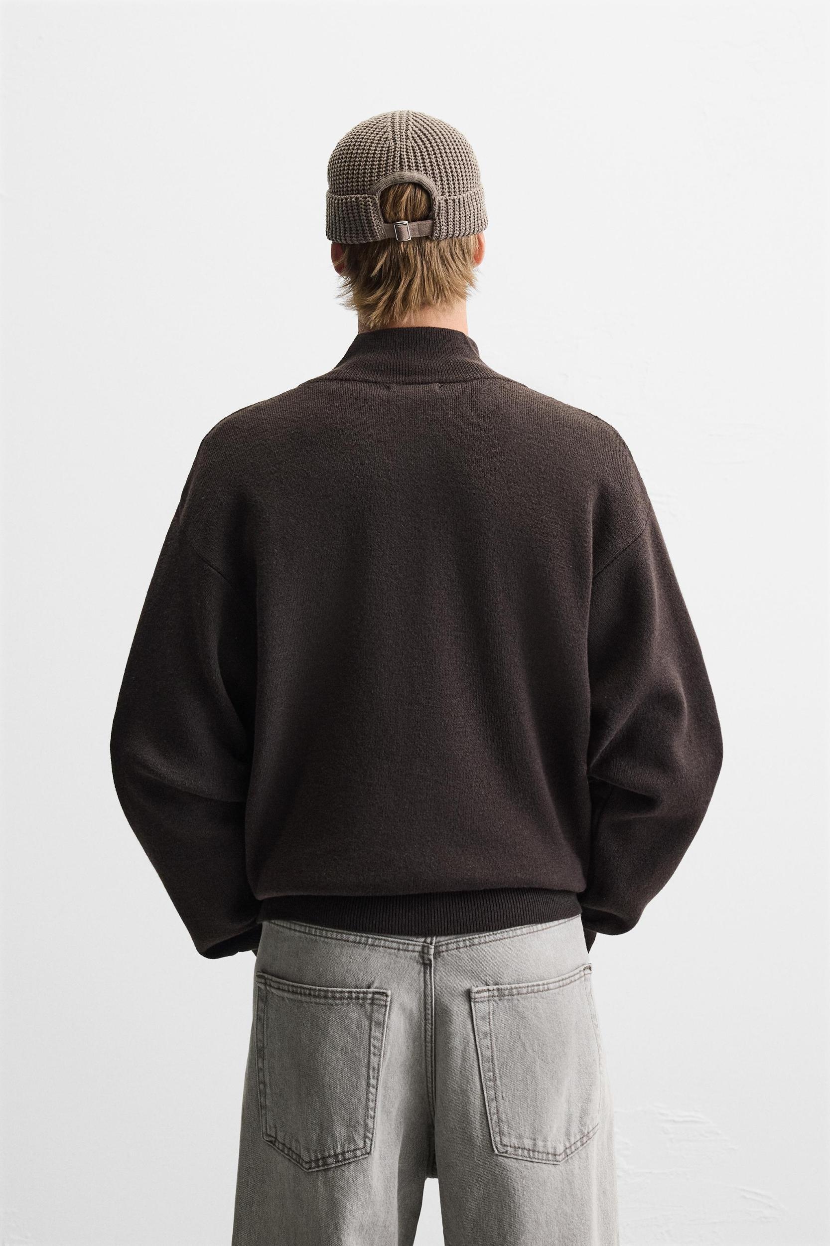 QUARTER ZIP SWEATER Product Image