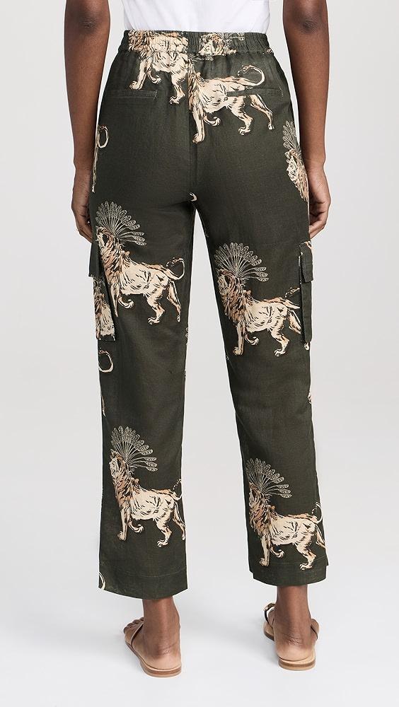 Las Sureñas Lion Palms Cargo Pants | Shopbop Product Image