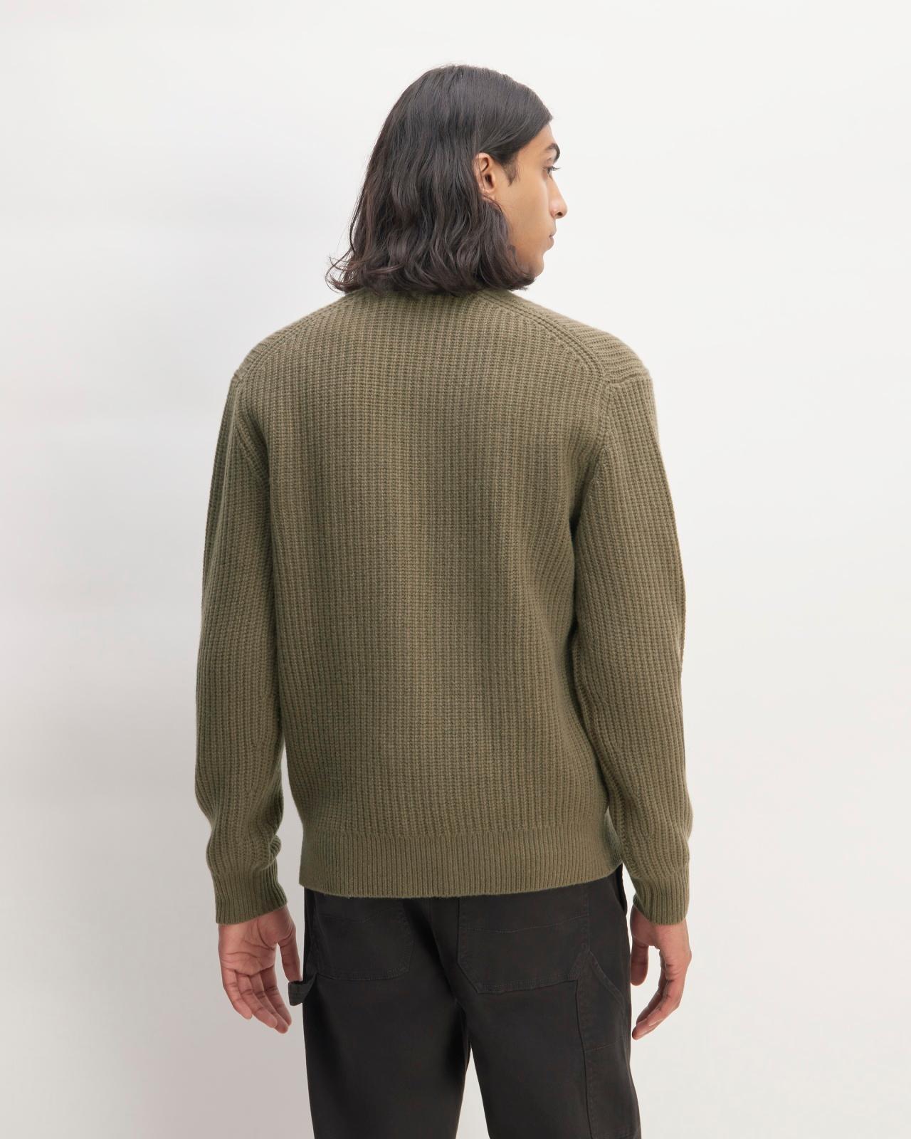 The Felted Merino Half-Zip Sweater Product Image