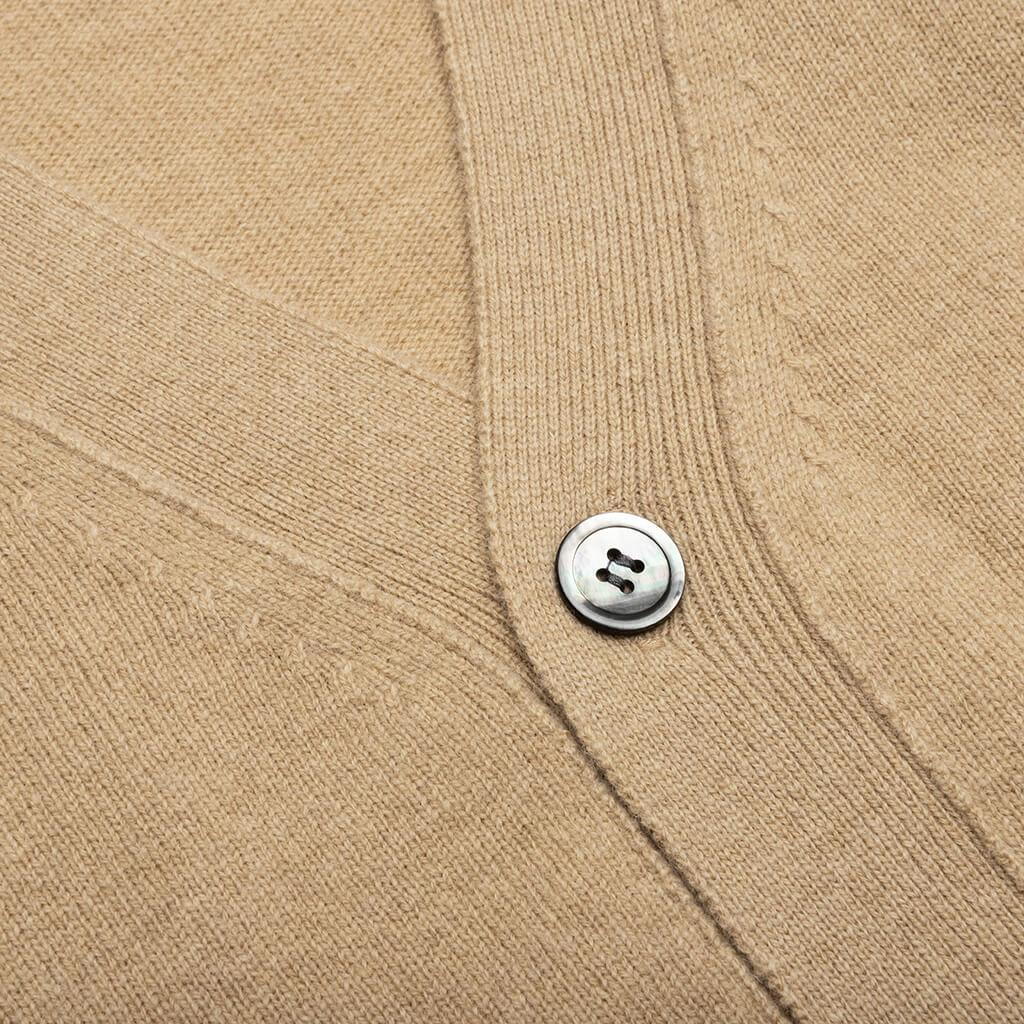 Comme des Garcons PLAY x the Artist Invader Cardigan - Camel Male Product Image