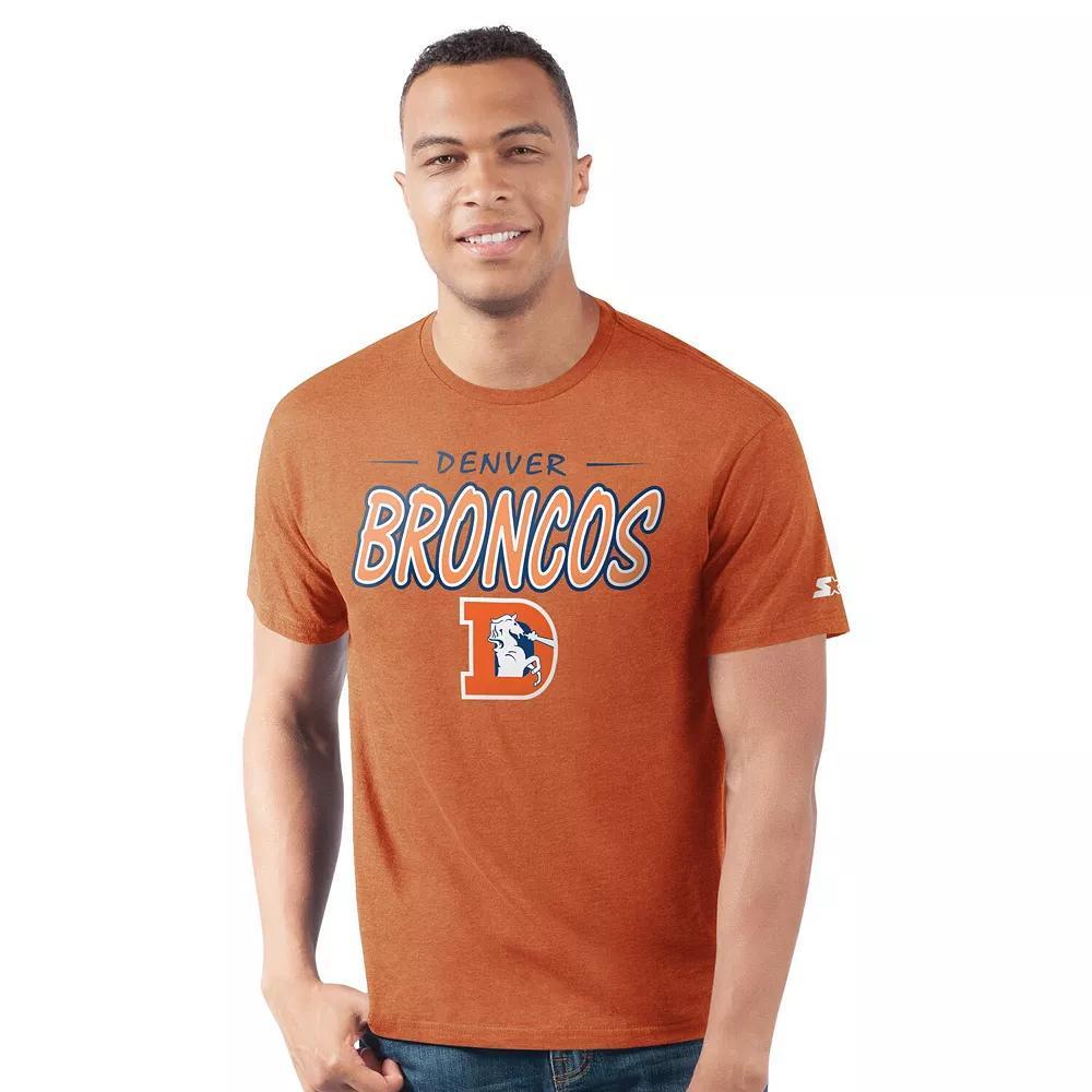Men's Starter Orange Denver Broncos Prime Time T-Shirt,  Product Image