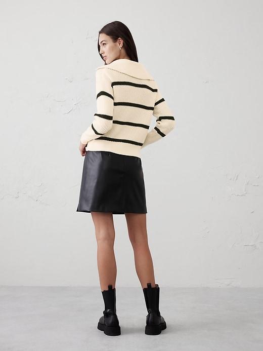 Johnny-Collar Sweater Product Image