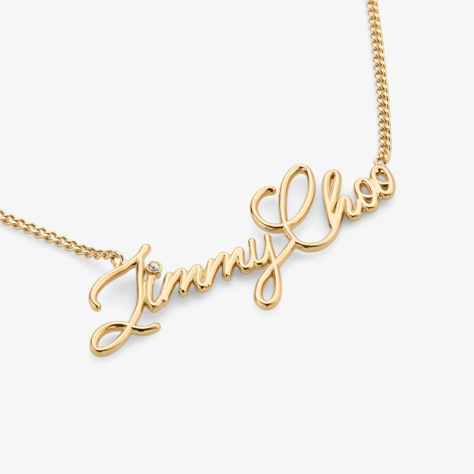 Logo Script Necklace Product Image