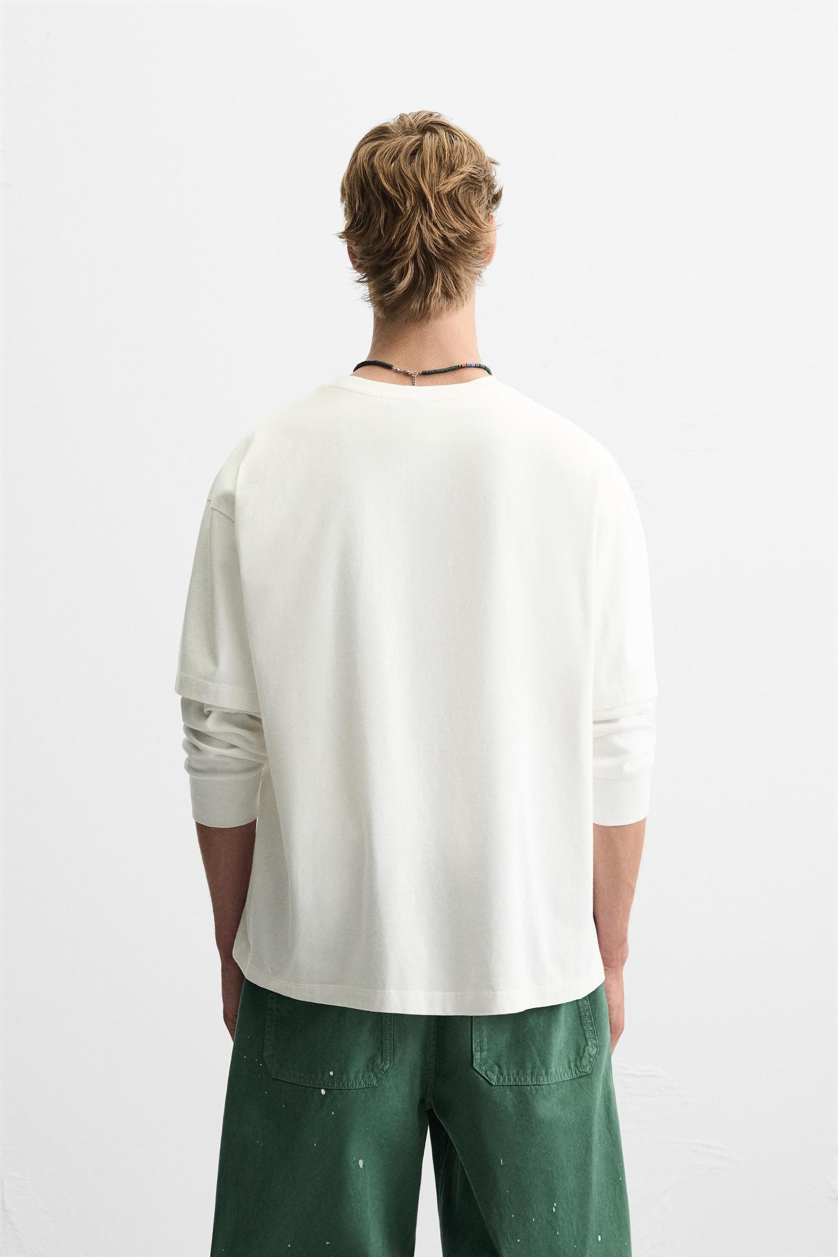 TEXT PRINT T-SHIRT Product Image