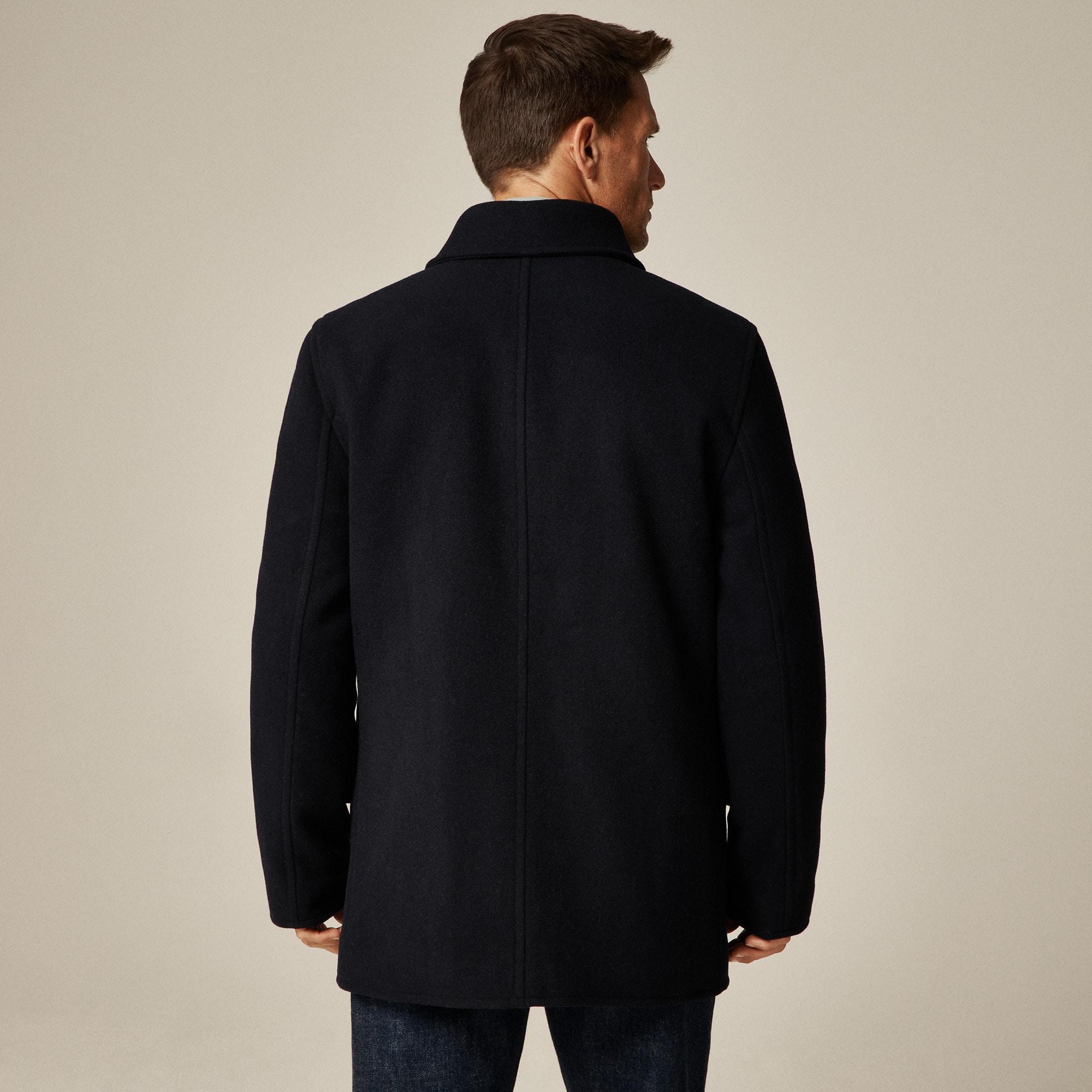 Dock peacoat in wool blend with PrimaLoft® Product Image