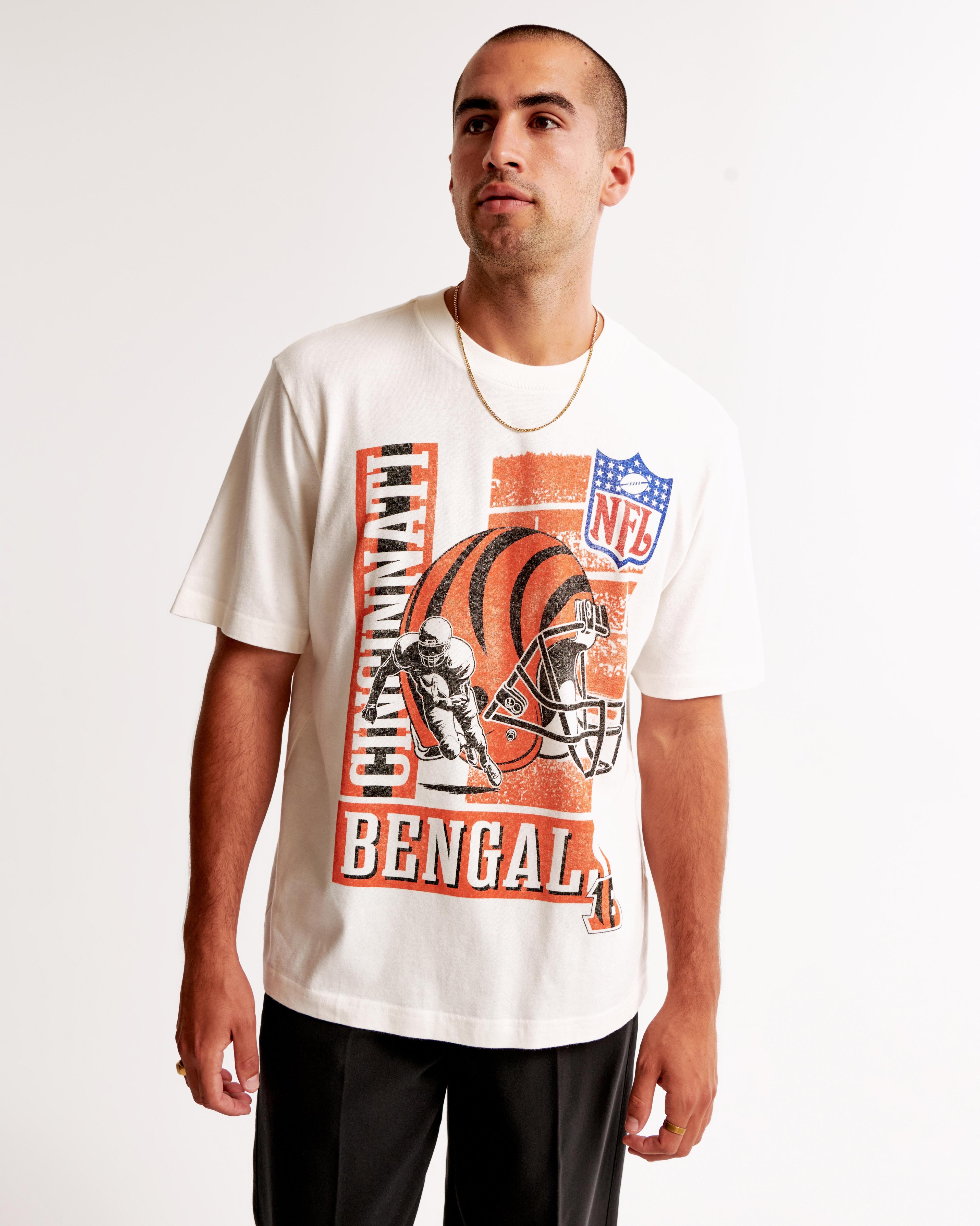 Cincinnati Bengals Vintage-Inspired Graphic Tee Product Image