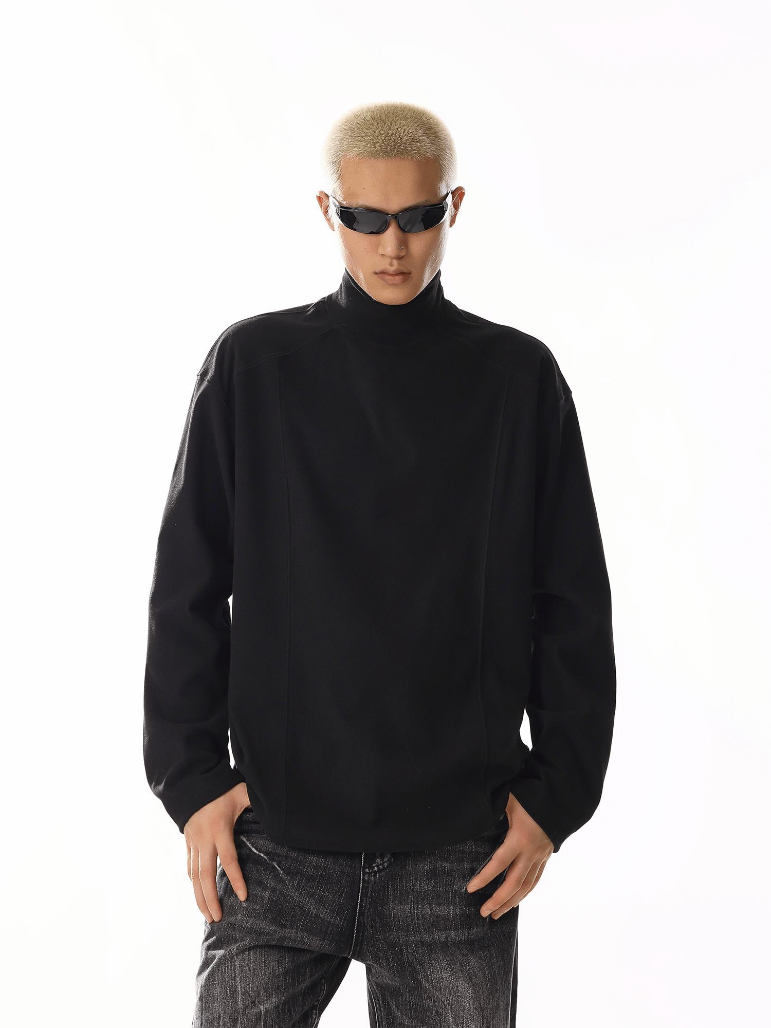 RT No. 19820 RECONSTRUCTED MOCK NECK LONGSLEEVE Product Image