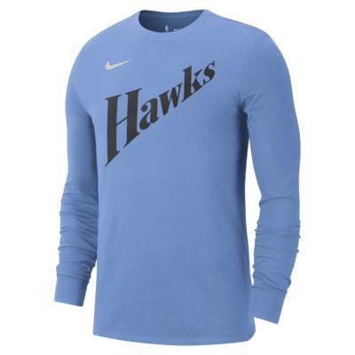 Atlanta Hawks Essential City Edition Nike Men's NBA Long-Sleeve T-Shirt Product Image