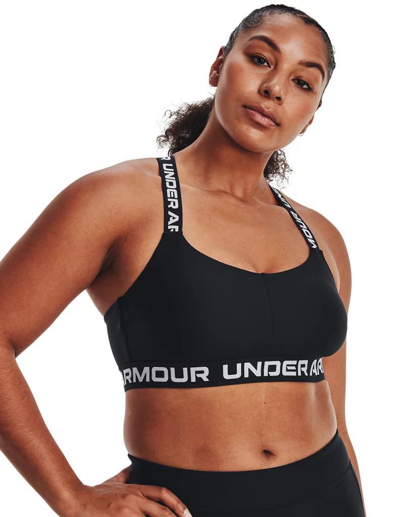 Women's UA Crossback Strappy Low Sports Bra Product Image